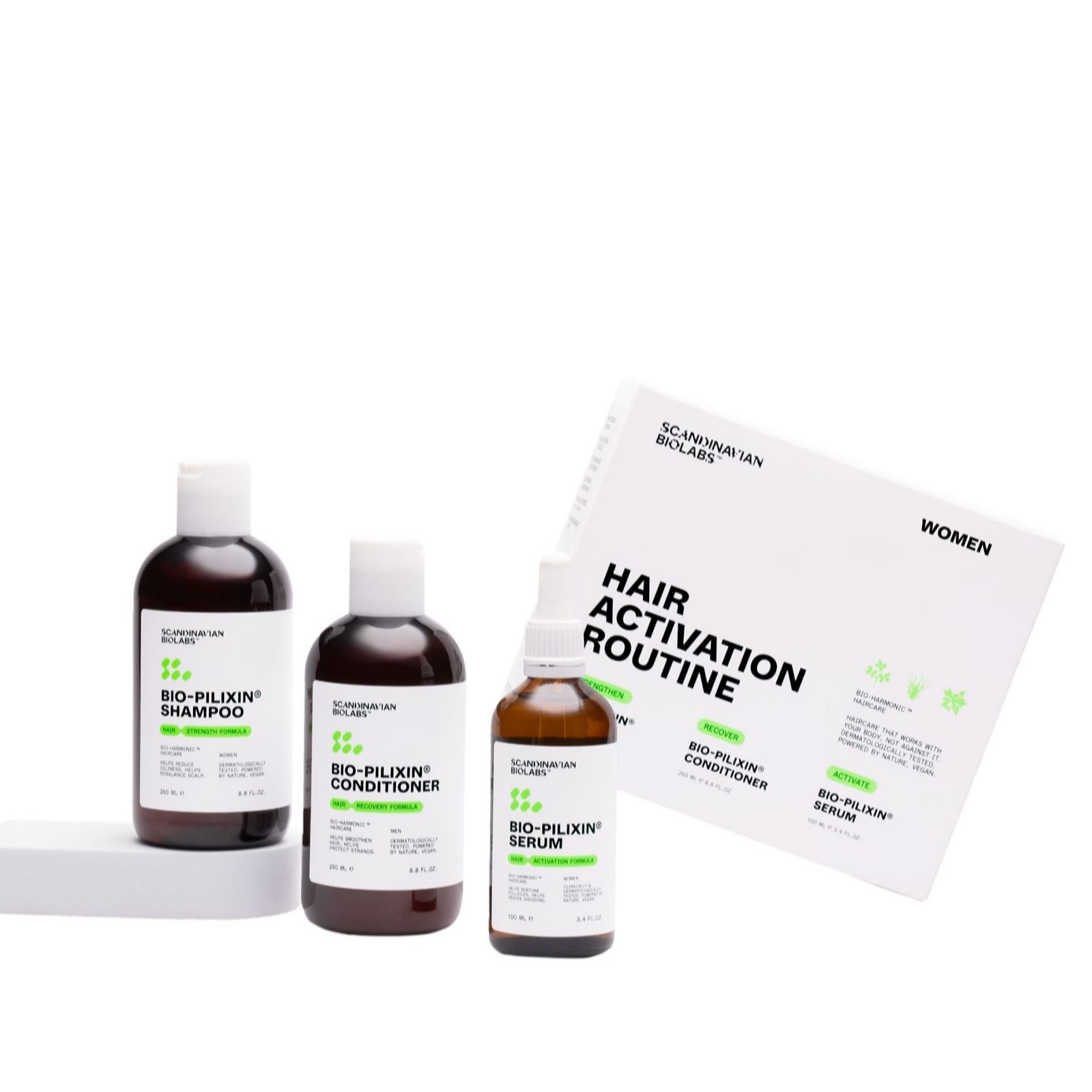 Scandinavian Biolabs 3 Piece Hair Routine
