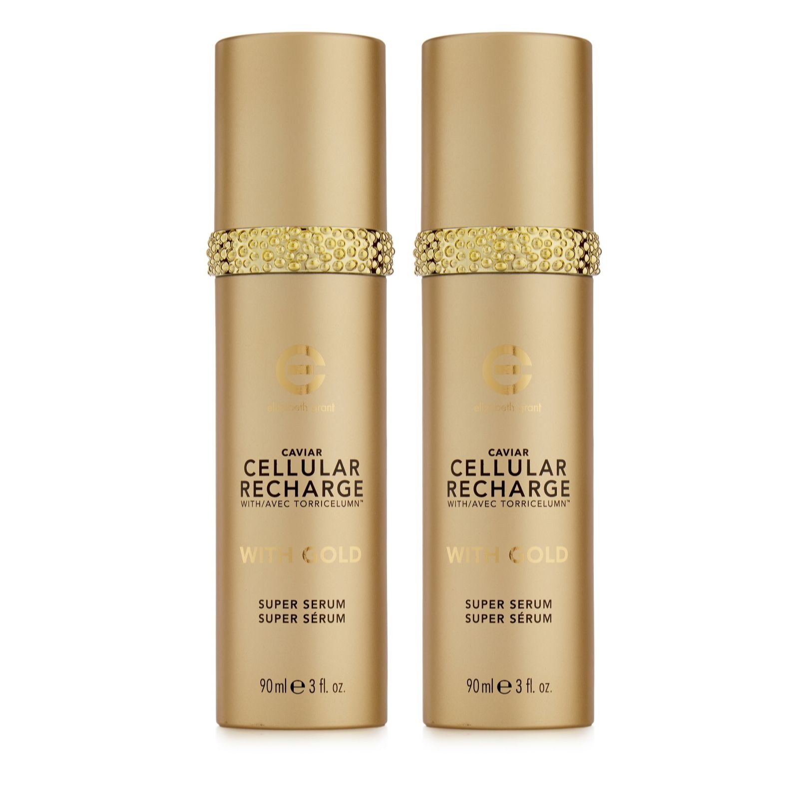 Elizabeth Grant Caviar Cellular Recharge Super Serum Gold 90ml Duo