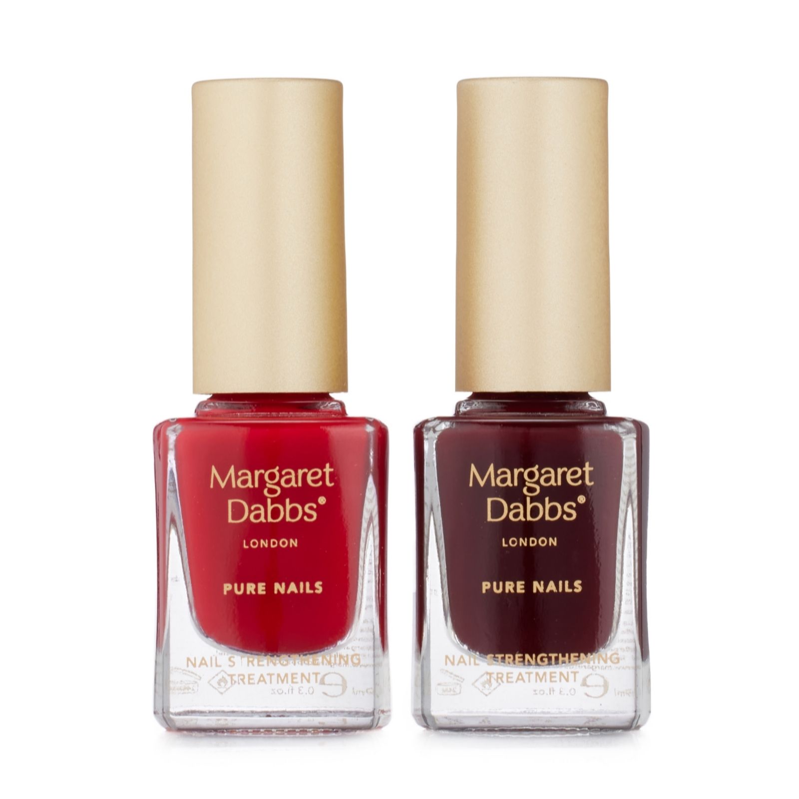 Margaret Dabbs London Unisex Bordeaux Nail Strengthening Treatment The Liberty 9Ml - Image 3
