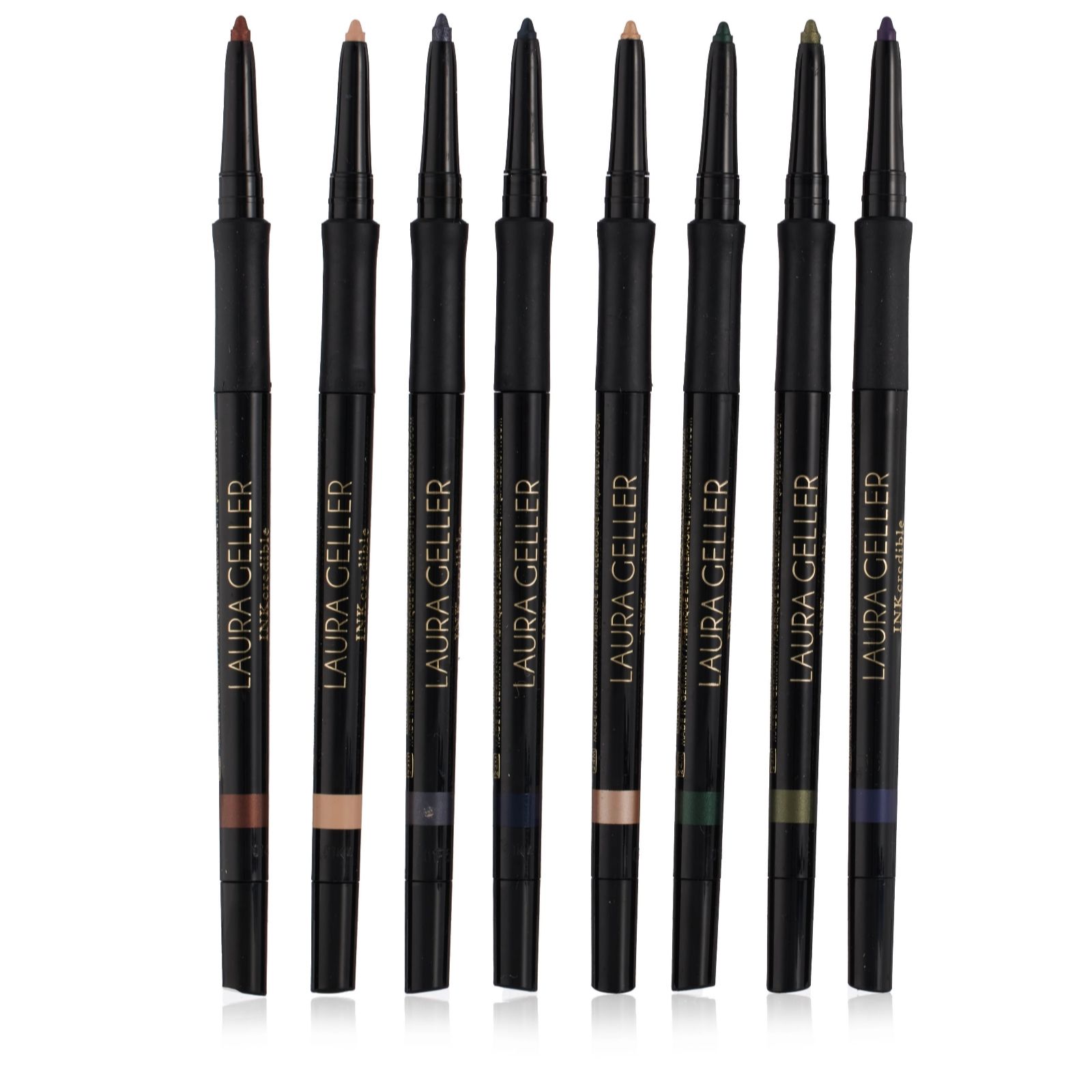 Laura Geller Eight Piece Inkcredible Waterproof Gel Eyeliner Set