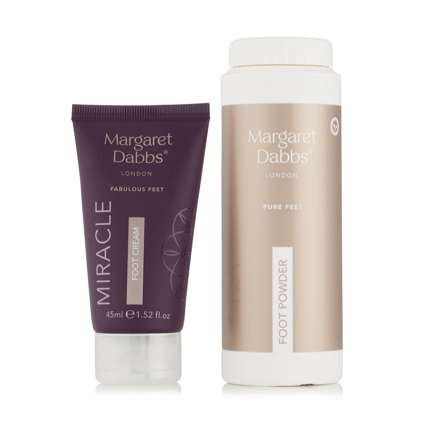 Margaret Dabbs London PURE Soothing Foot Powder & Miracle Foot Cream