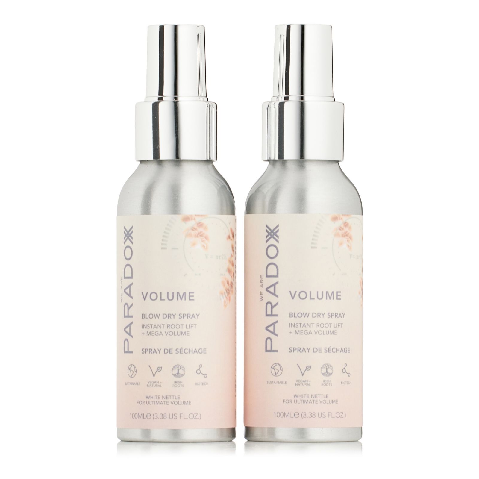 We Are Paradoxx Volume Blowdry Spray 100ml Duo