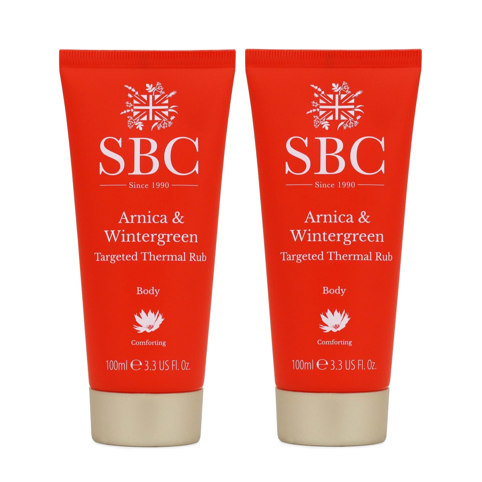 SBC Arnica & Wintergreen Targeted Thermal Rub Duo