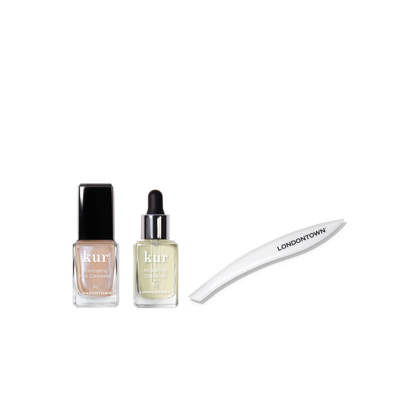Londontown 3 Piece Glowing Manicure Set