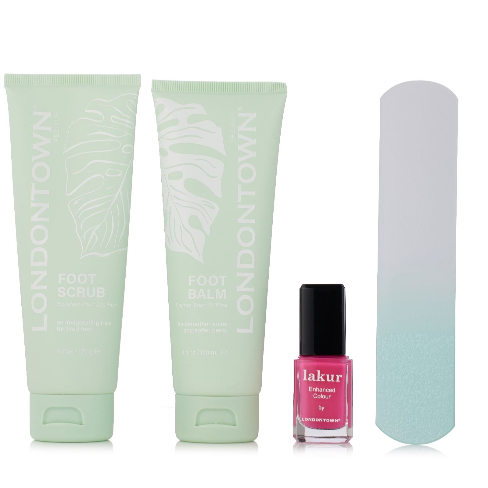 Londontown Pink Pedikur Perfection 4 Piece Set