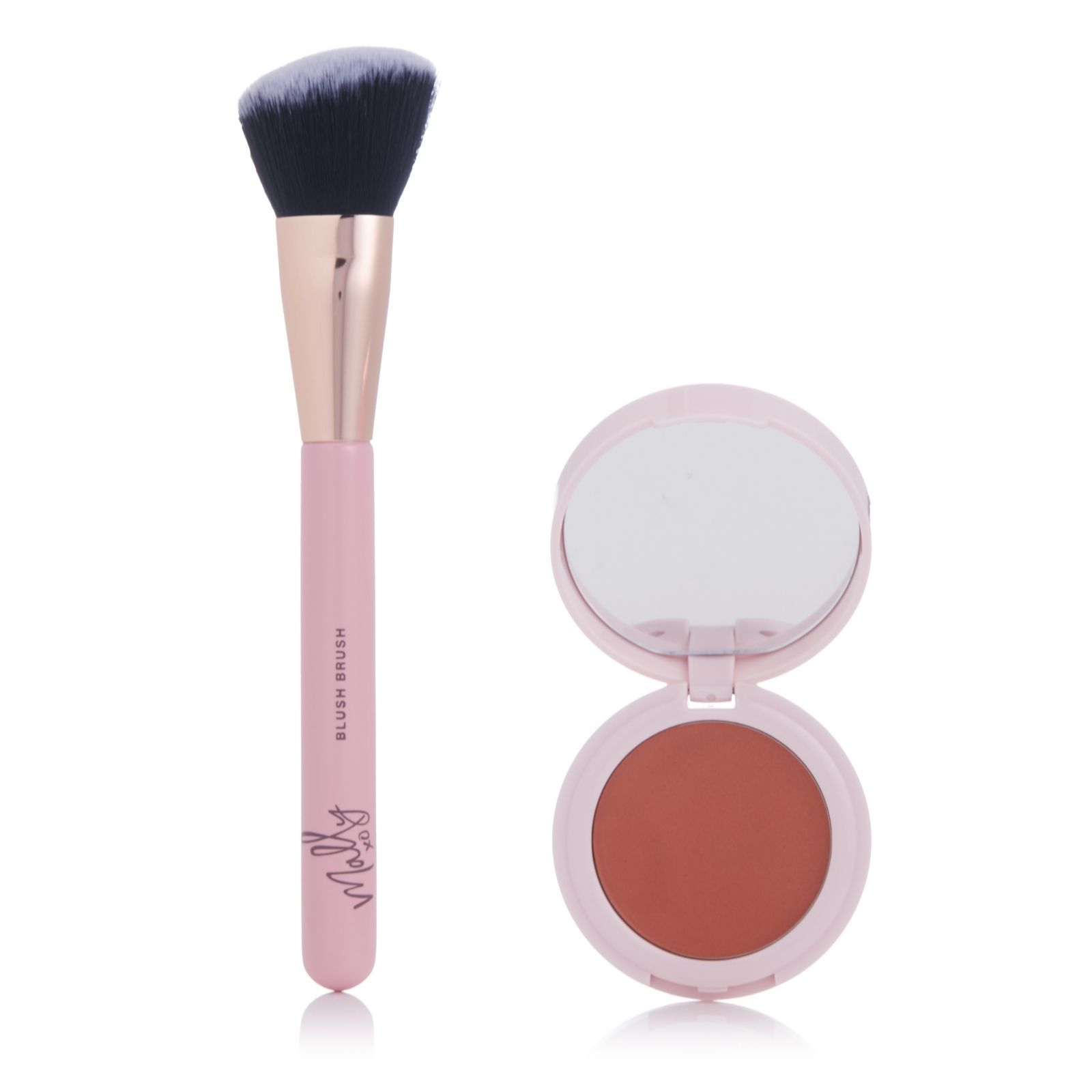 Mally Lifted Veil Radiant Cream Blush with Brush