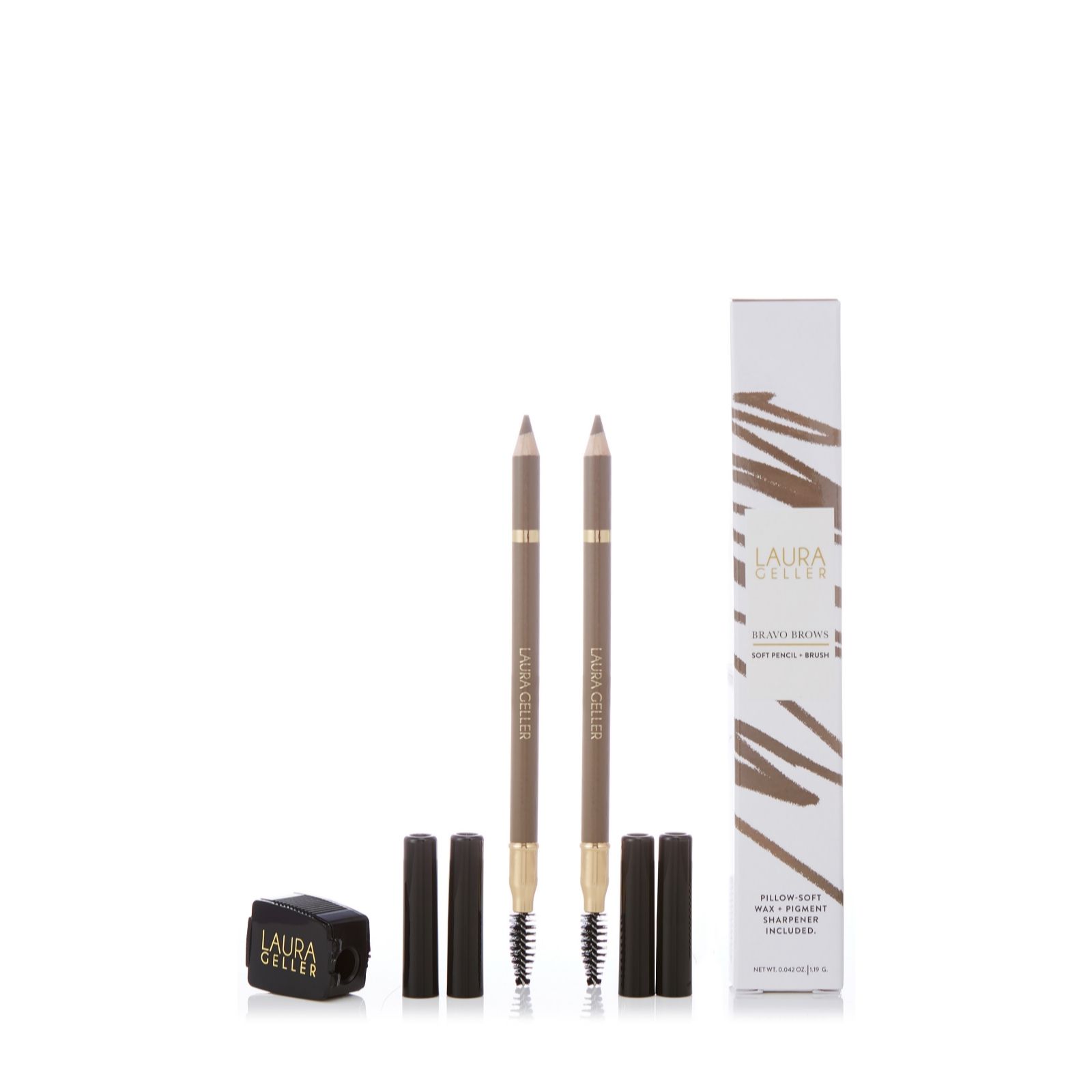 Laura Geller Bravo Brows Soft Pencil Duo