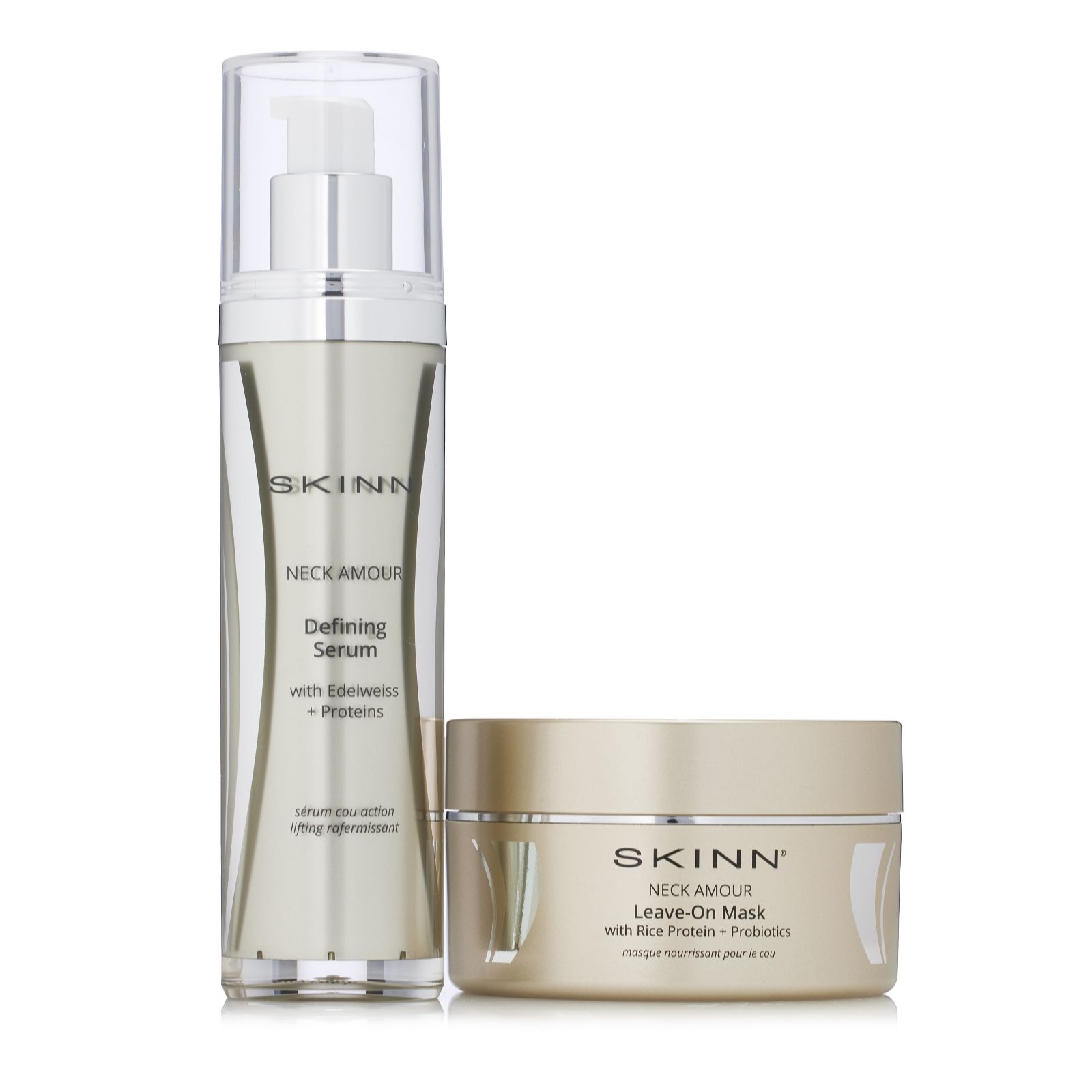 SKINN Neck Serum and Mask Duo