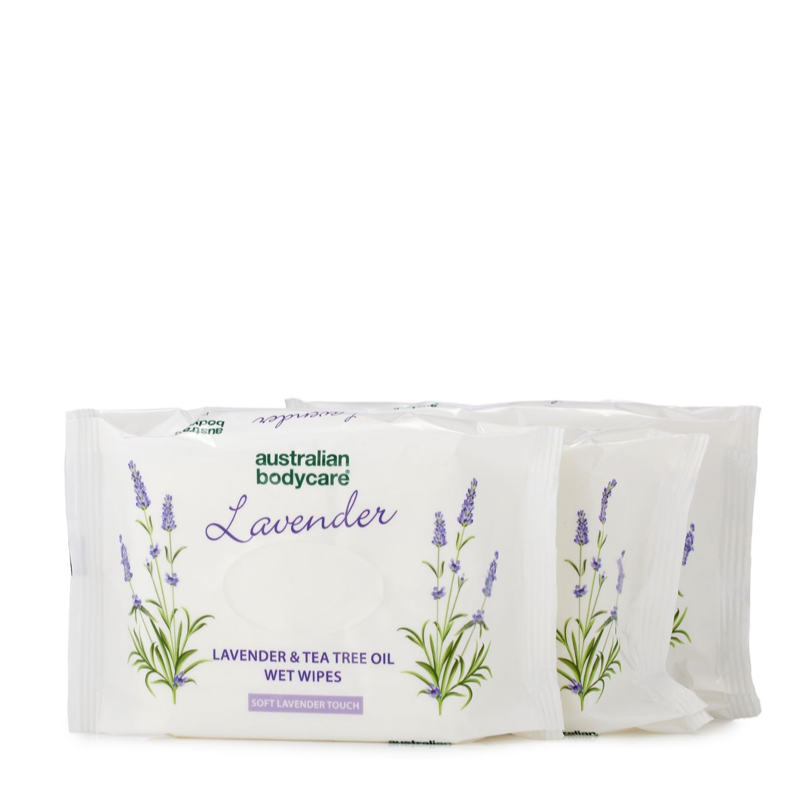 Australian Bodycare Lavender Wipes 24Pcs Trio
