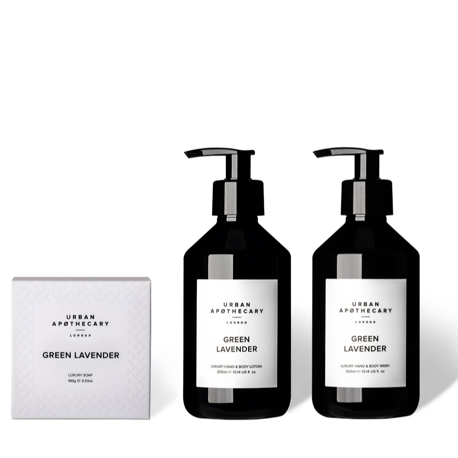 Urban Apothecary Hand & Body Wash Complete 3 Piece Collection