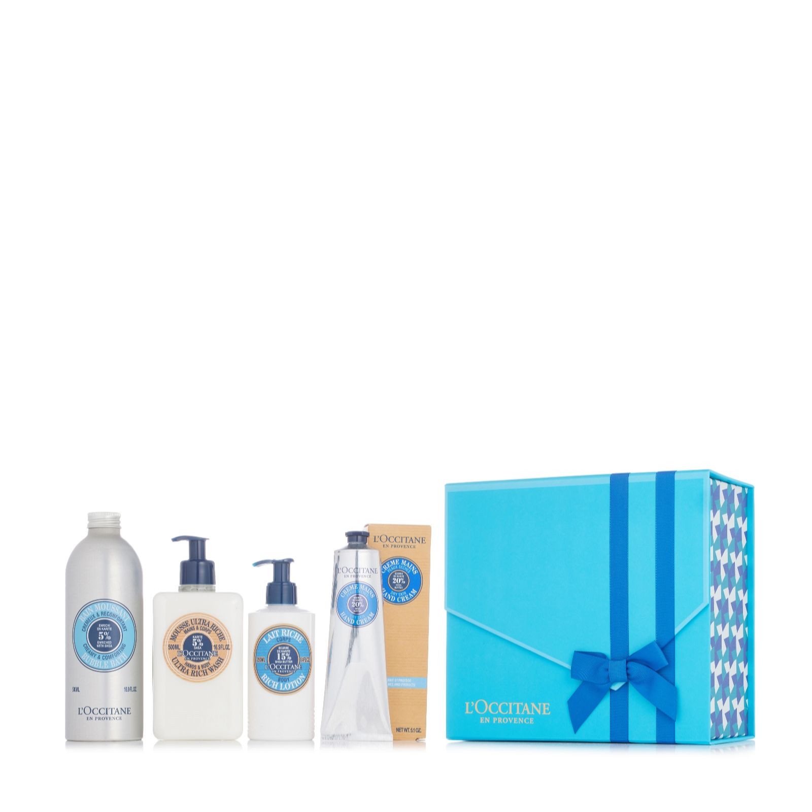 L'Occitane 4 Piece Festive Bath & Body Gift Collection