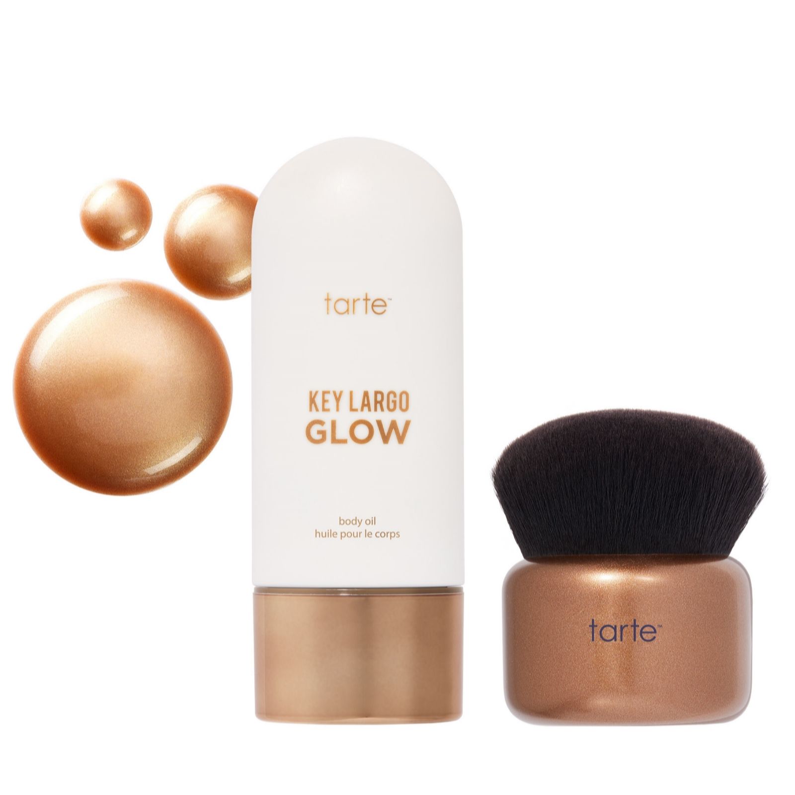 tarte Key Largo Glow Body Oil & Brush