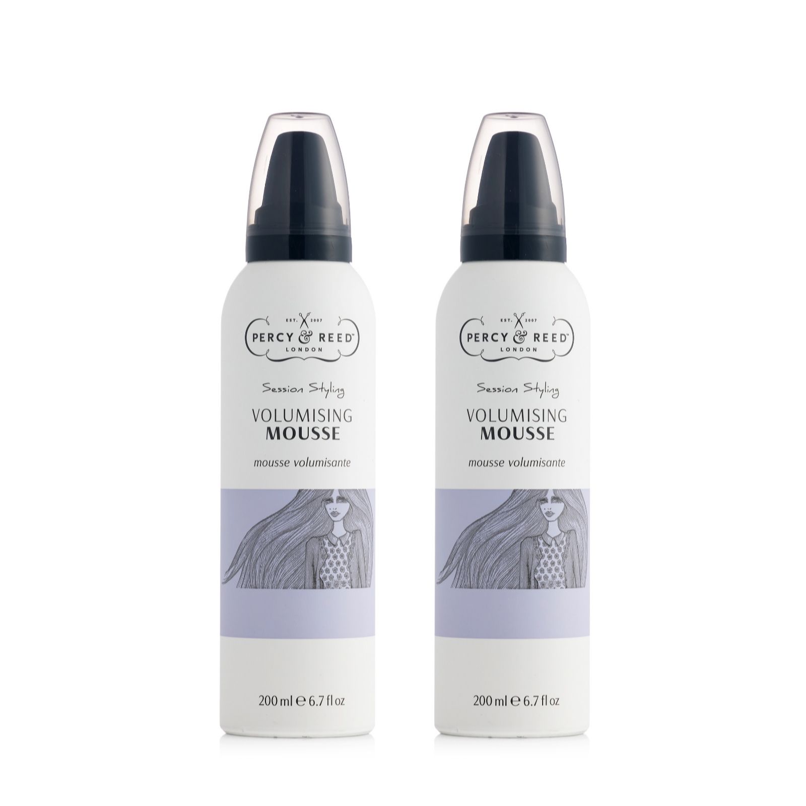 Percy & Reed Session Styling Volumising Mousse Duo