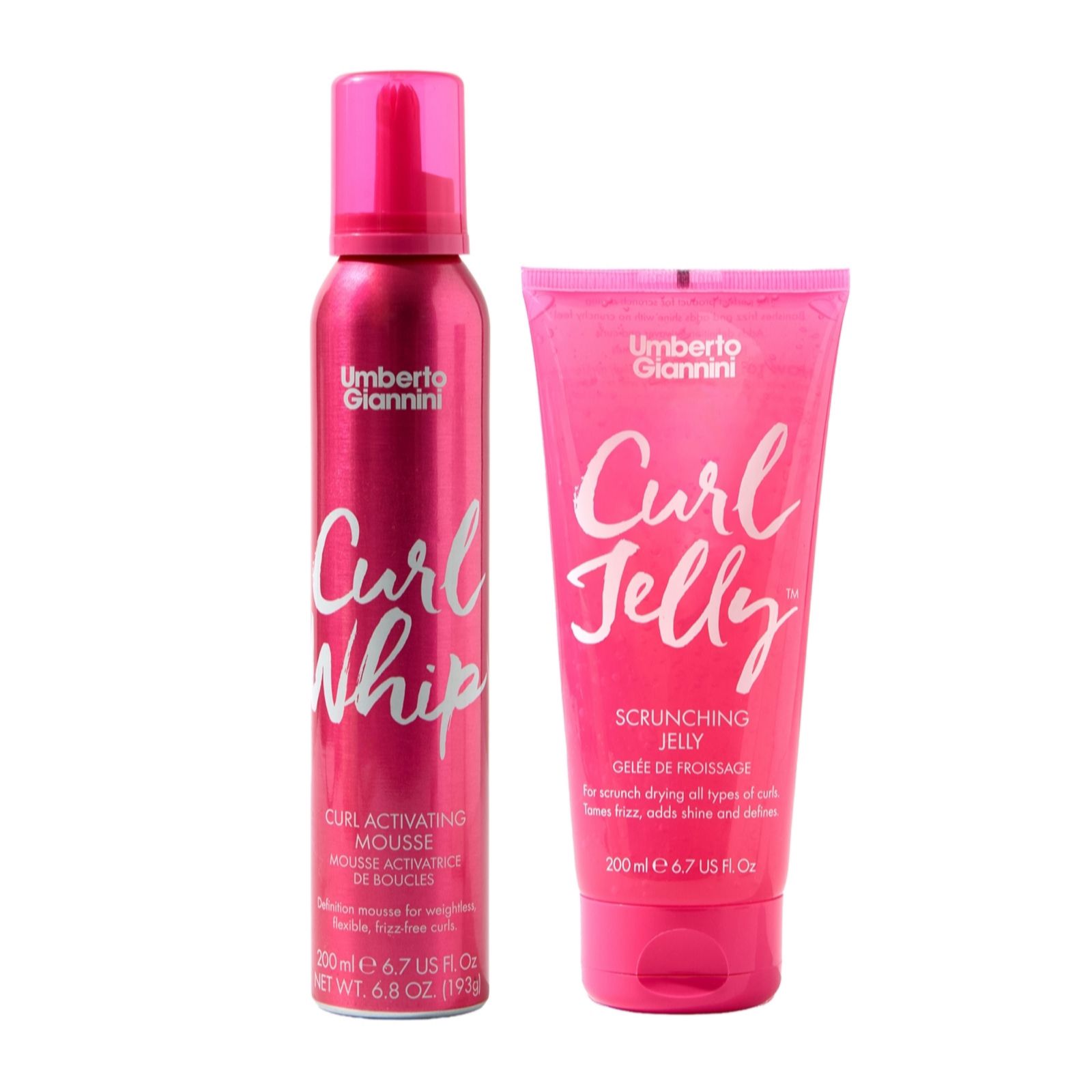 Umberto Giannini Curl Whip Curl Activating Mousse 200ml New VO - Image 3