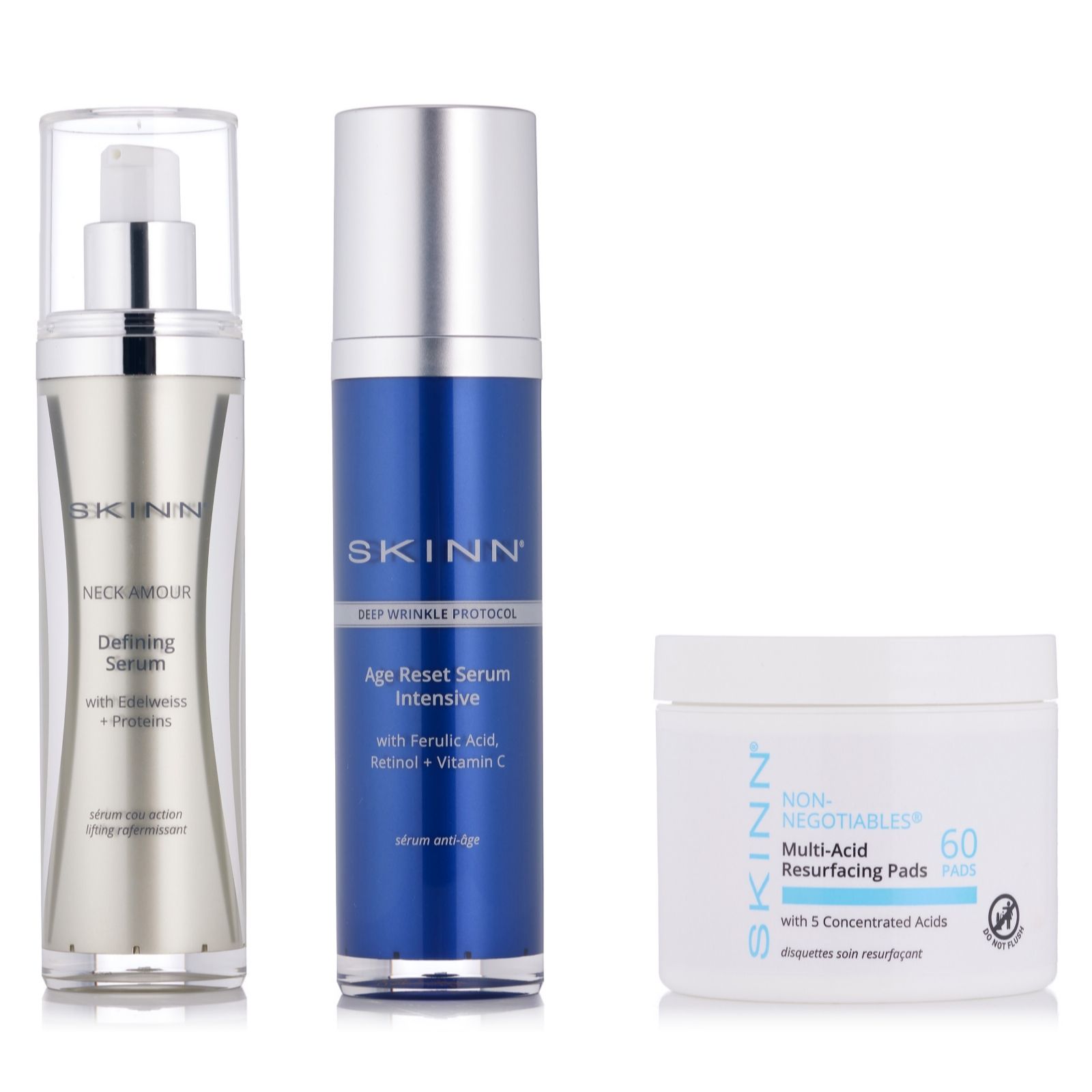 SKINN 3 Piece Intensive Treatment Collection