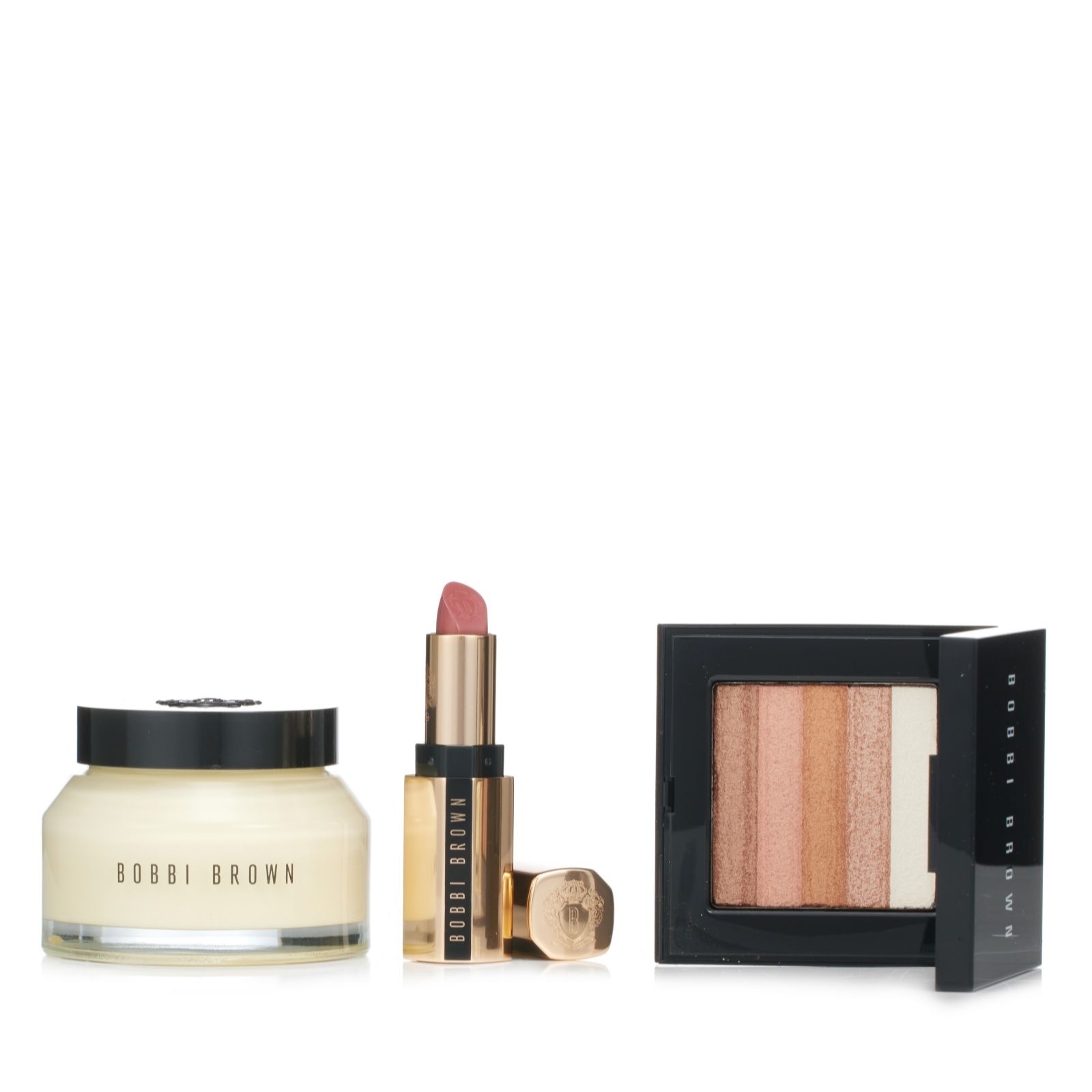 Bobbi Brown 3 Piece Vitamin Enriched Shimmer Brick Favourites