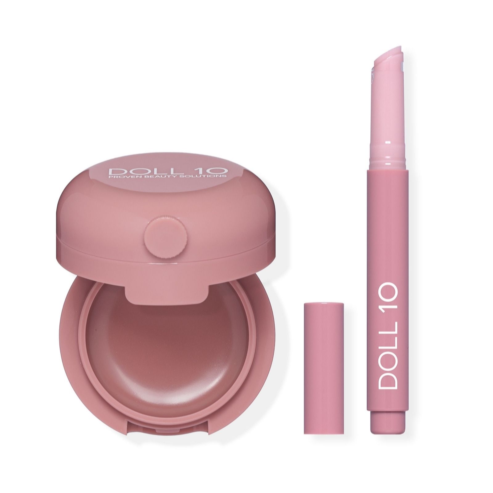 Doll 10 Juicy Coconut Peptide Bounce Lip Duo