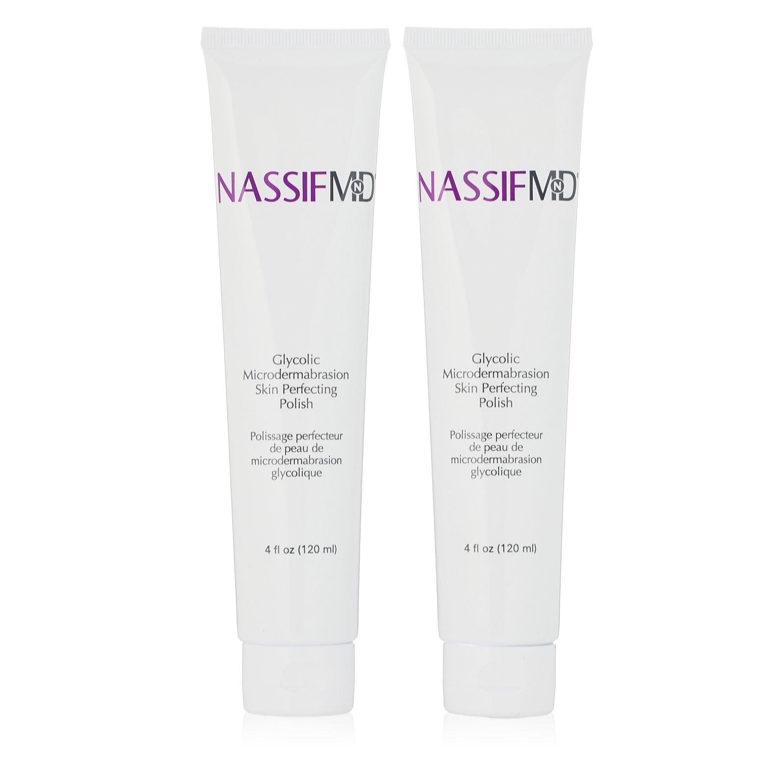 Nassifmd Ivory Glycolic Microdermabrasion Polish 120Ml Duo