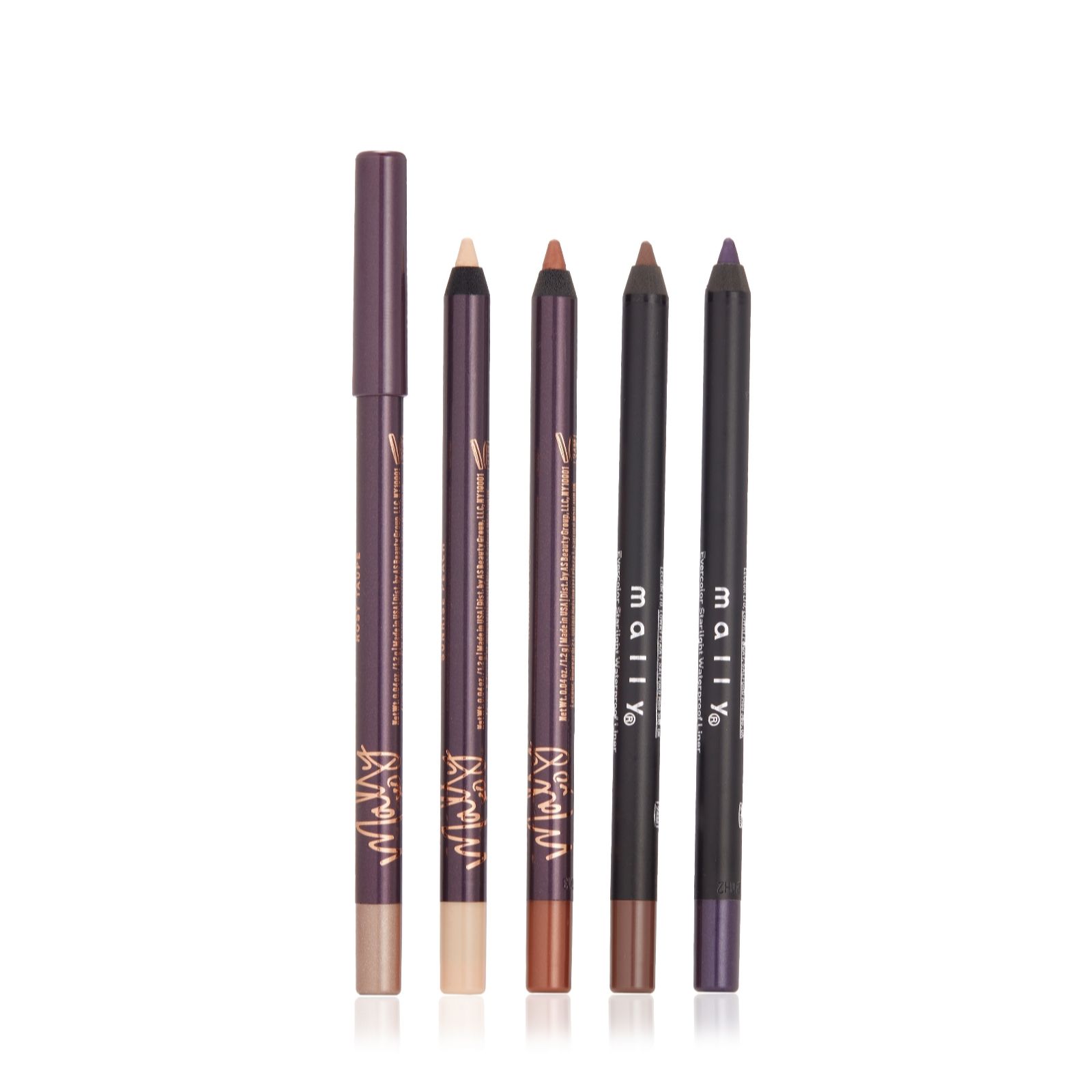 Mally 5 Piece Starlight Waterproof Eyeliner Collection