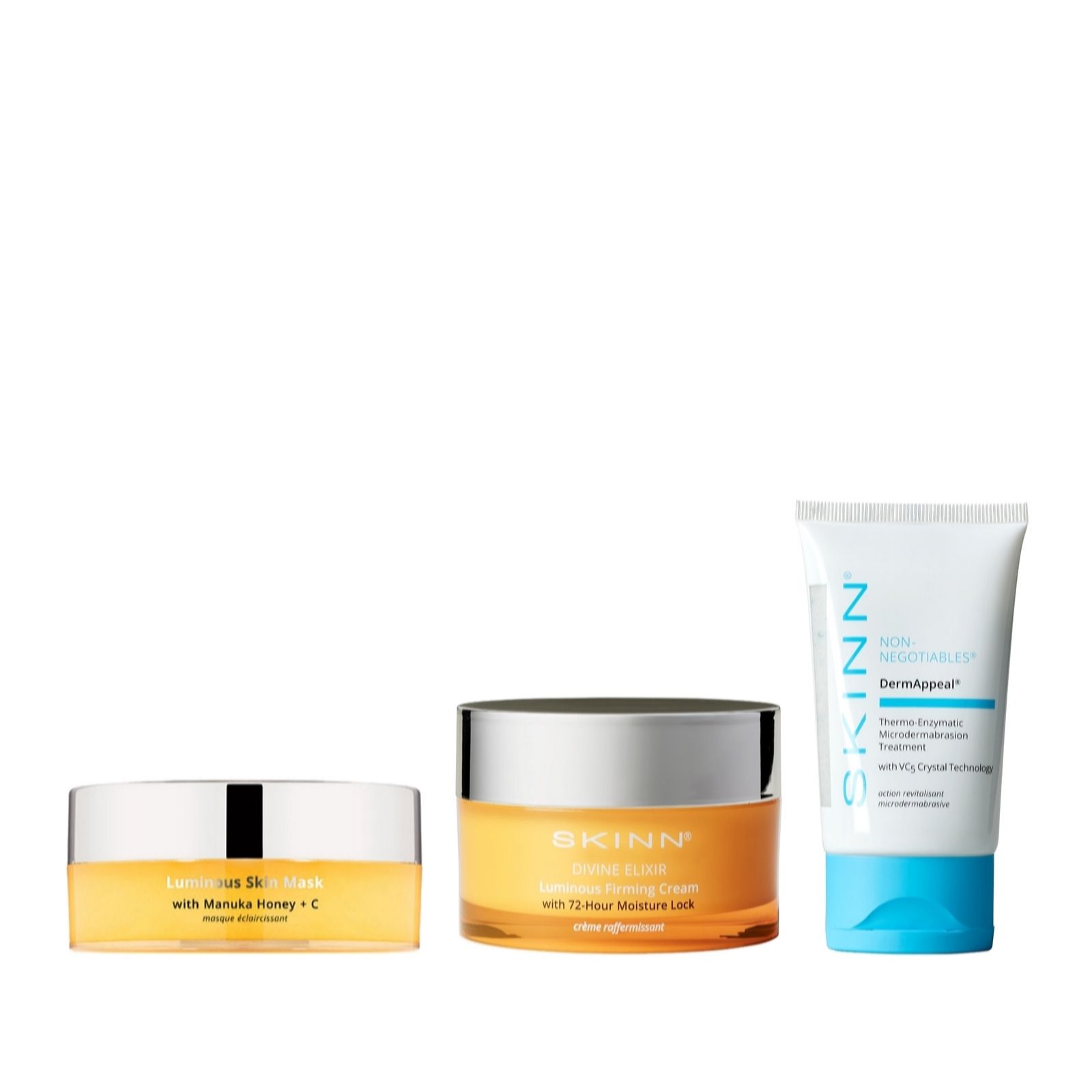 Skinn Cream Divine Elixir Get The Glow 3 Piece Collection