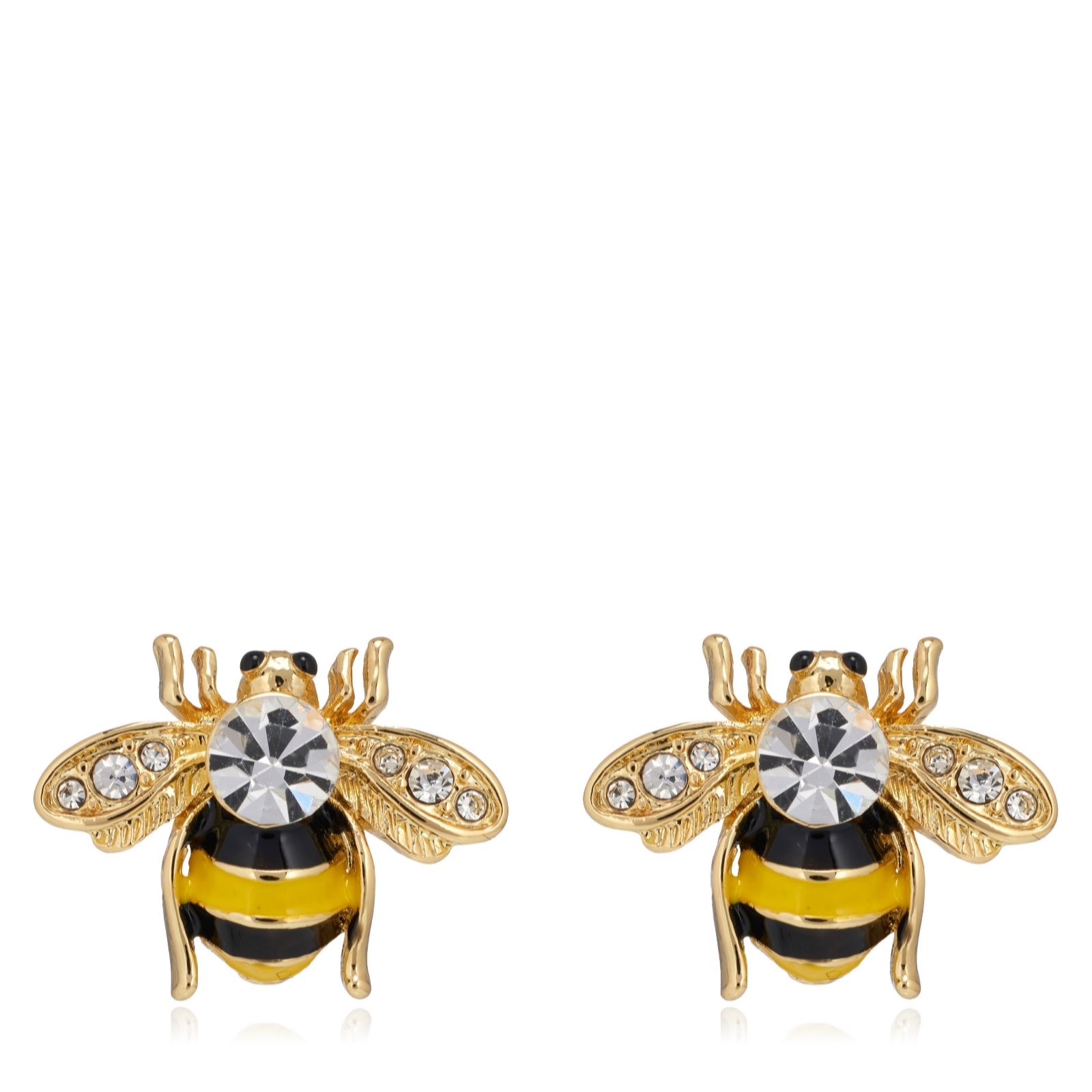 Butler & Wilson Jewellery Yellow/Black Butler & Wilson Bee Studs