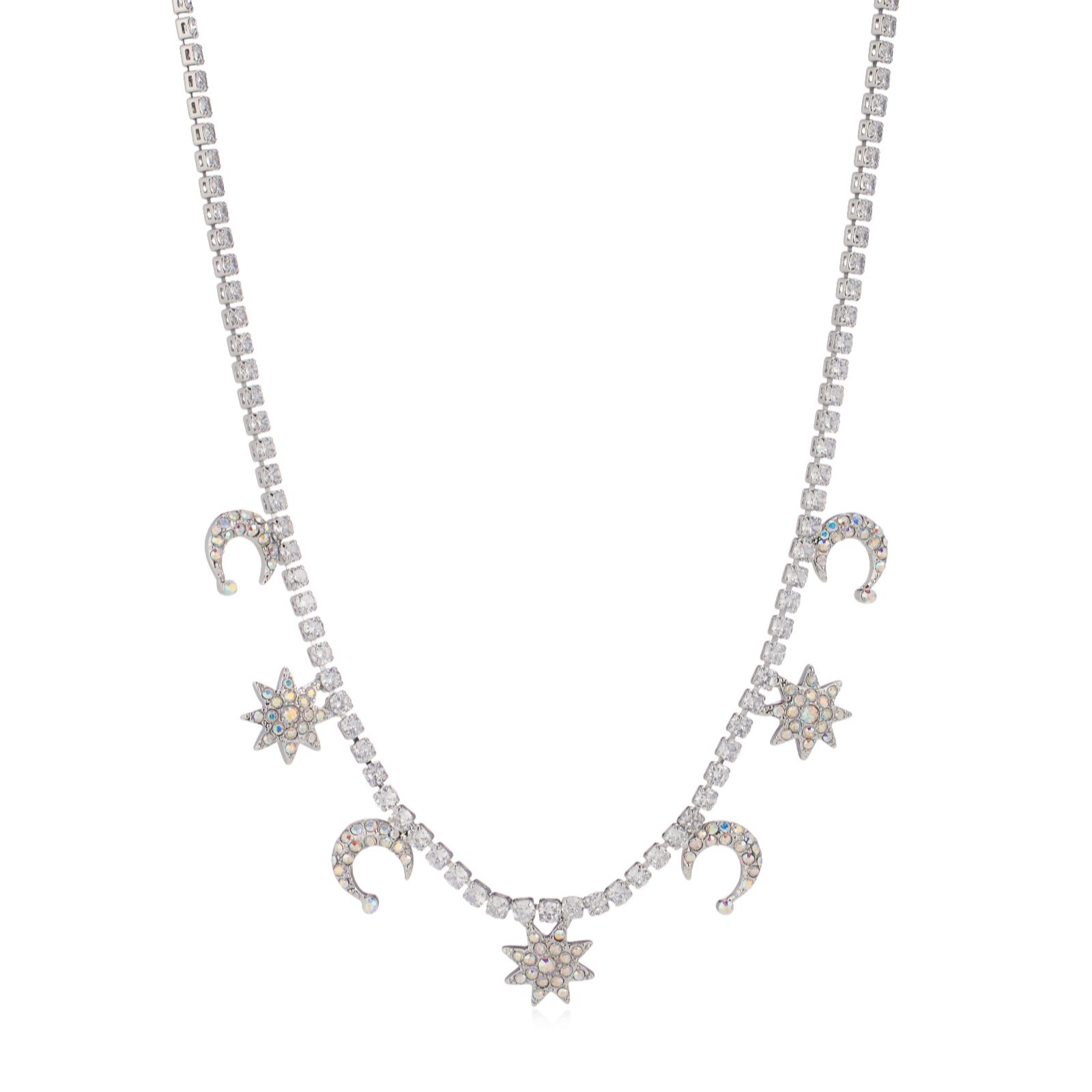 Butler & Wilson Moon & Star Necklace