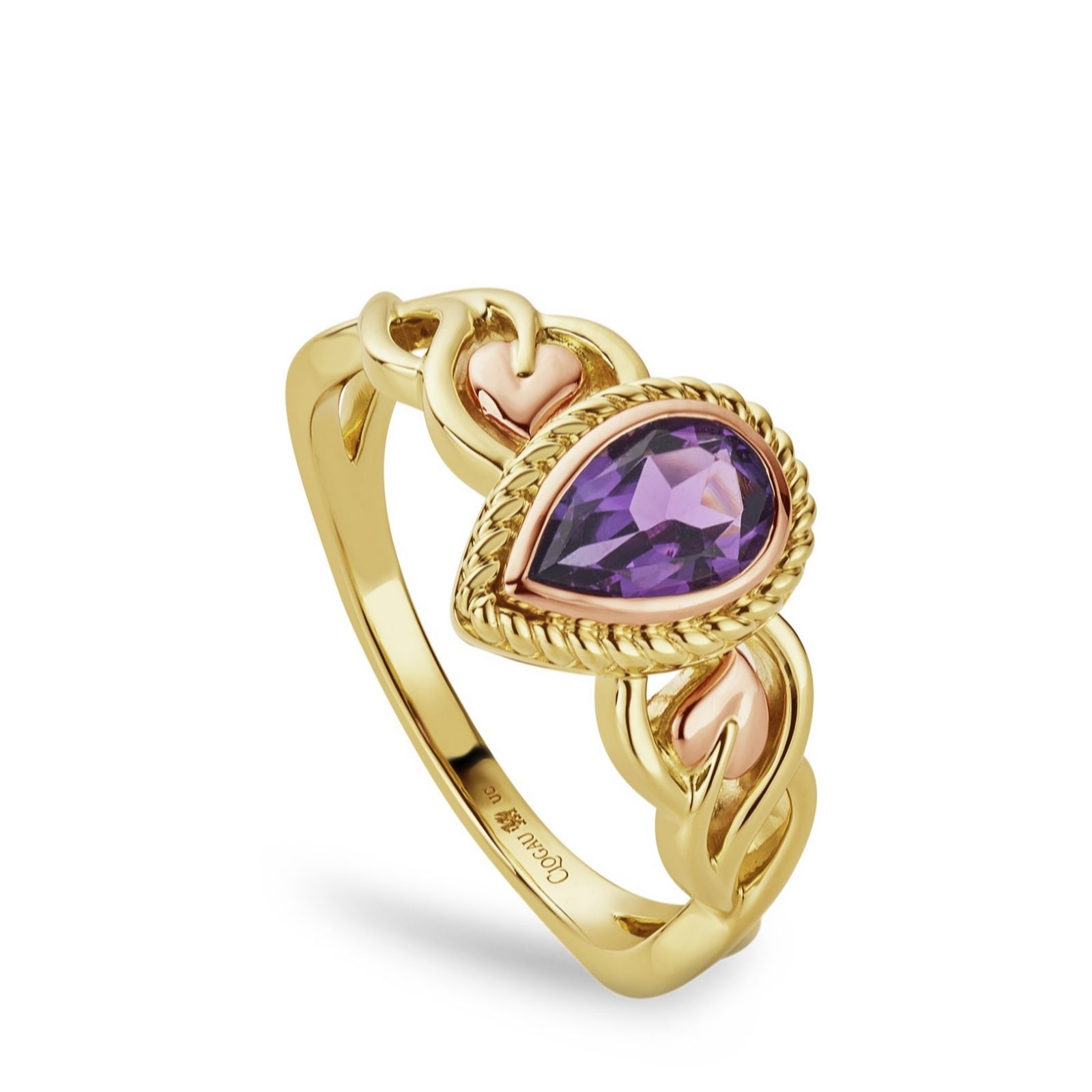 Clogau Tree Of Life Delphinium Amethyst Ring 9ct Gold