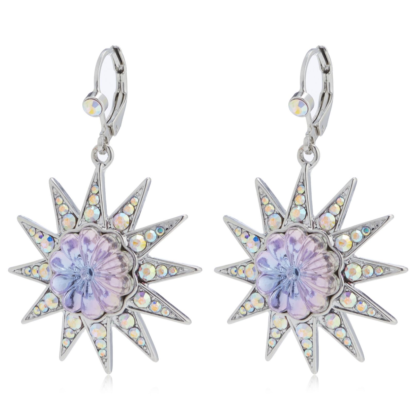 Butler & Wilson Cosmic Star Earrings