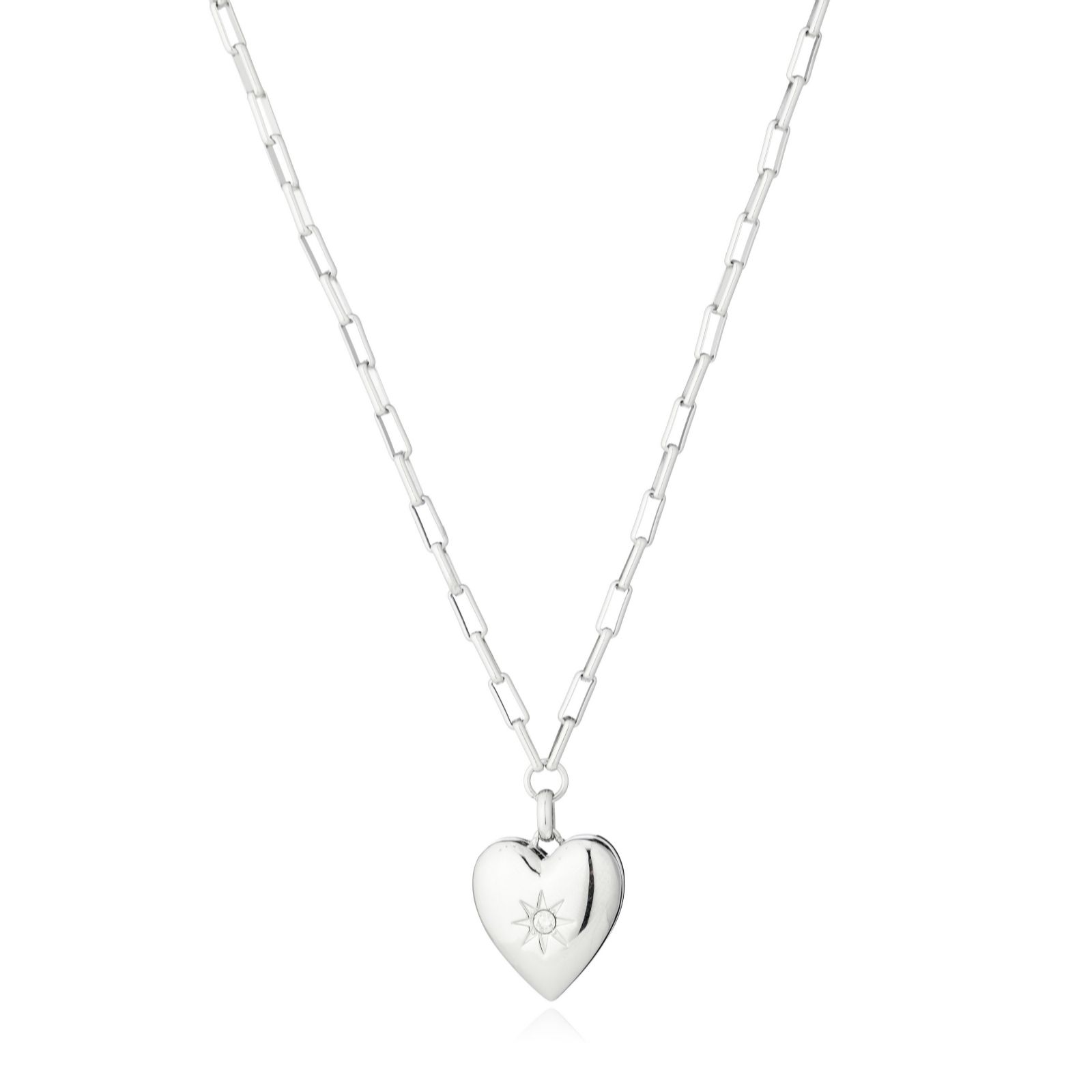 Steel by Diamonique Sara Davies Locket & Chain in a Gift Box