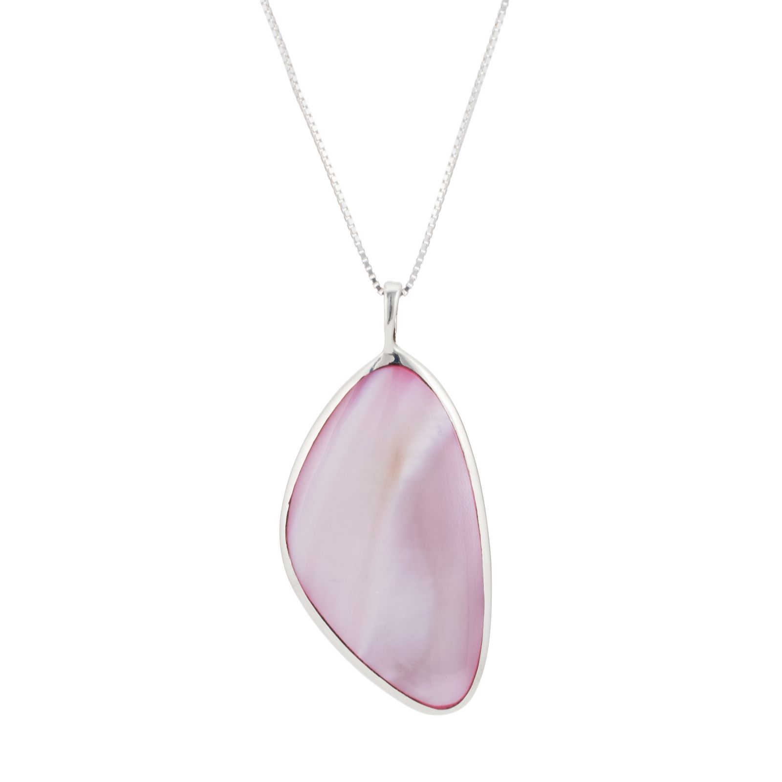 Nina B Large Pendant Sterling Silver
