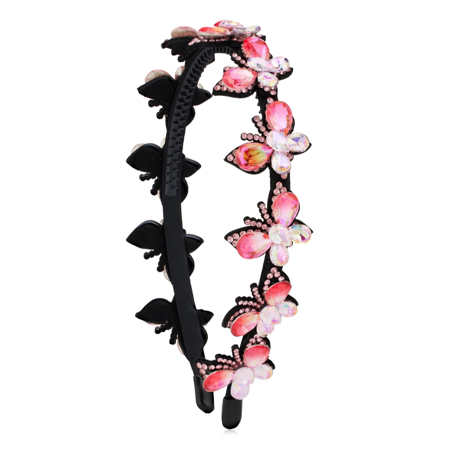 Butler & Wilson Jewellery Pink Butler & Wilson Multi Butterfly Headband