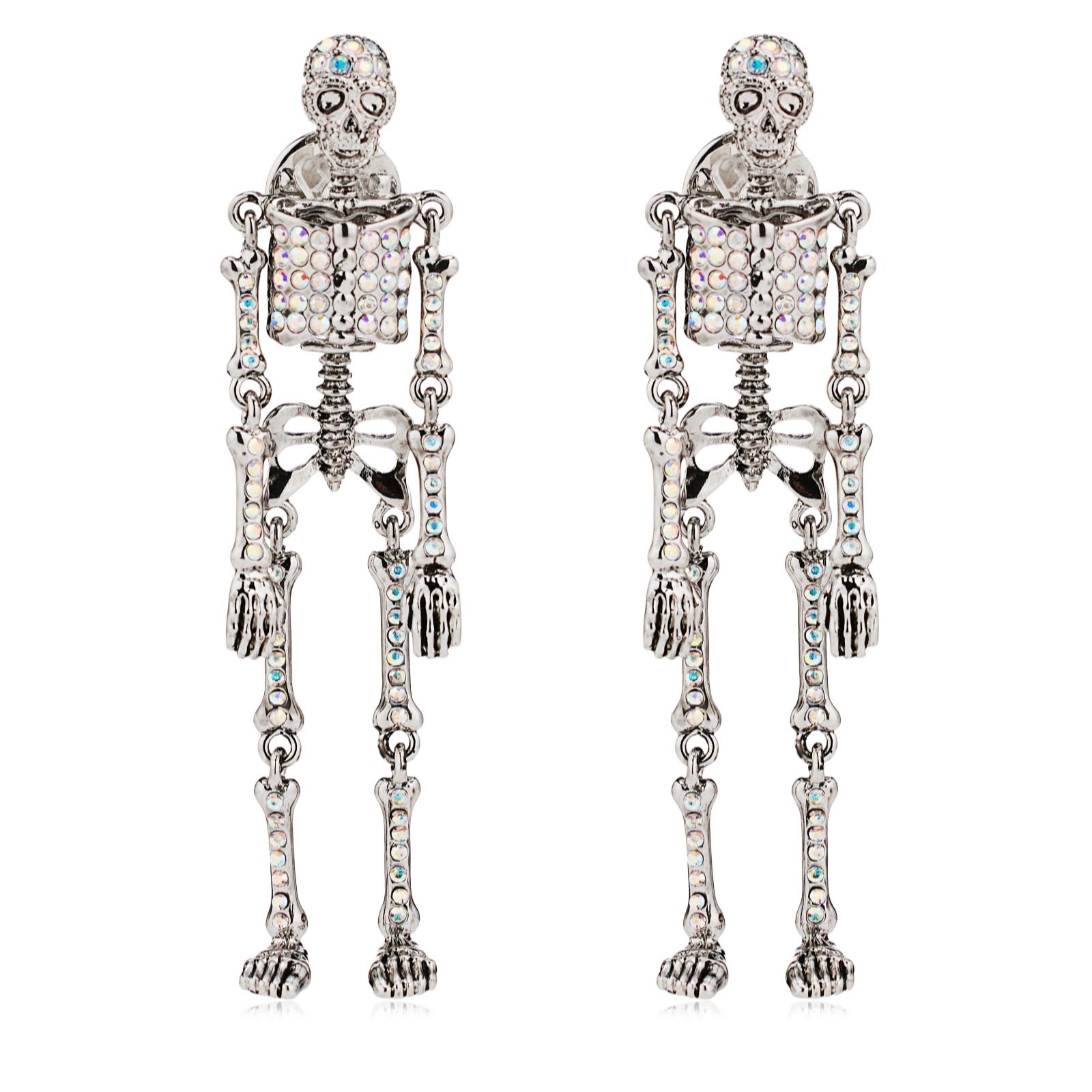 Butler & Wilson Jewellery Butler & Wilson Skeleton Earrings