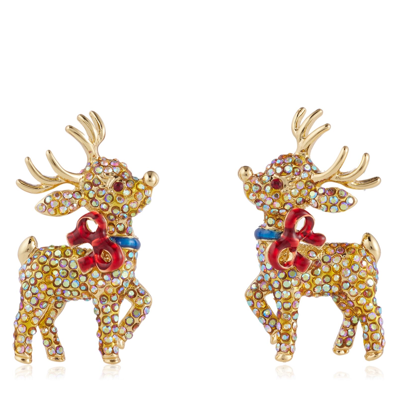 Butler & Wilson Reindeer Earrings