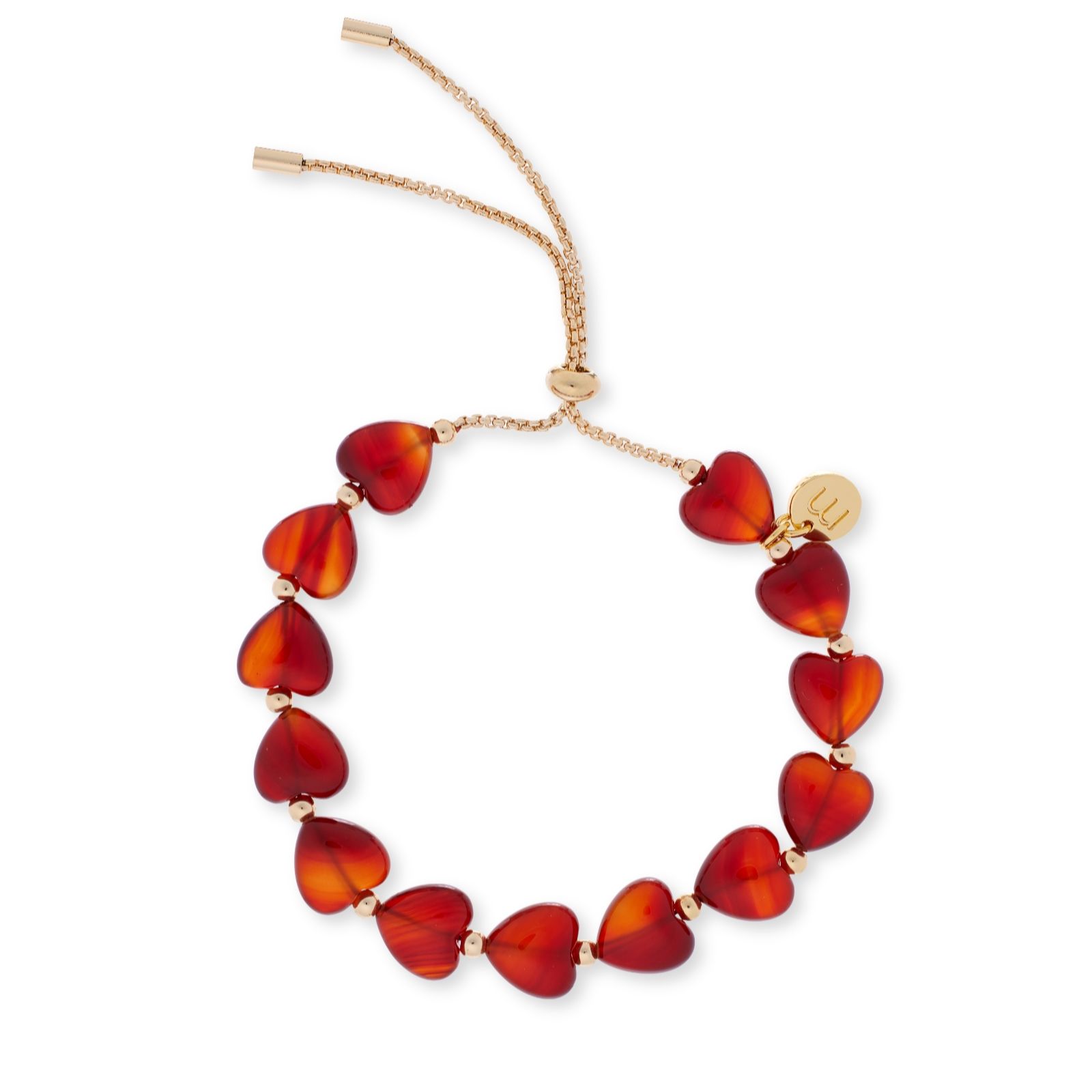 Malika Semi Precious Heart Friendship Bracelet