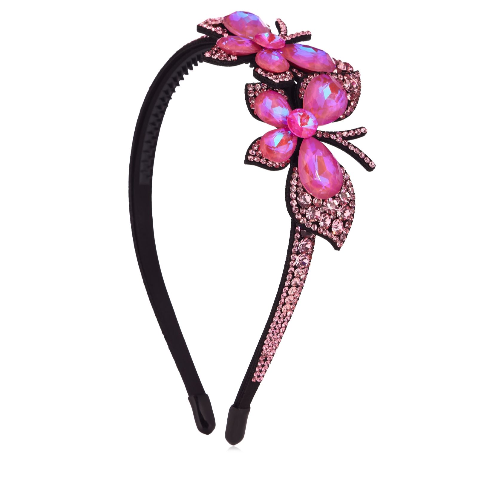 Butler & Wilson Jewellery A B Crystal Butler & Wilson Double Butterfly Headband