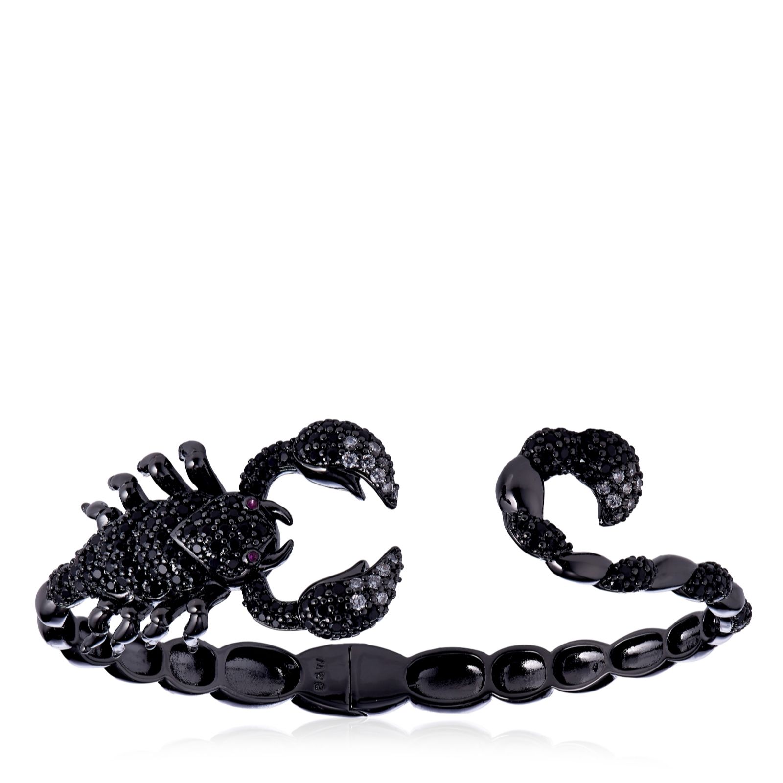 Butler & Wilson Jewellery Rhodium Butler & Wilson Scorpion Wrap Bangle