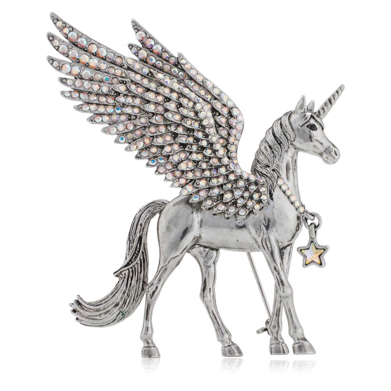 Butler & Wilson Jewellery Butler & Wilson Flying Unicorn Brooch