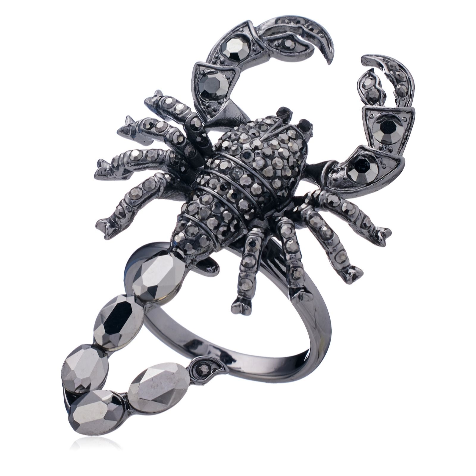 Butler & Wilson Crystal Scorpion Ring