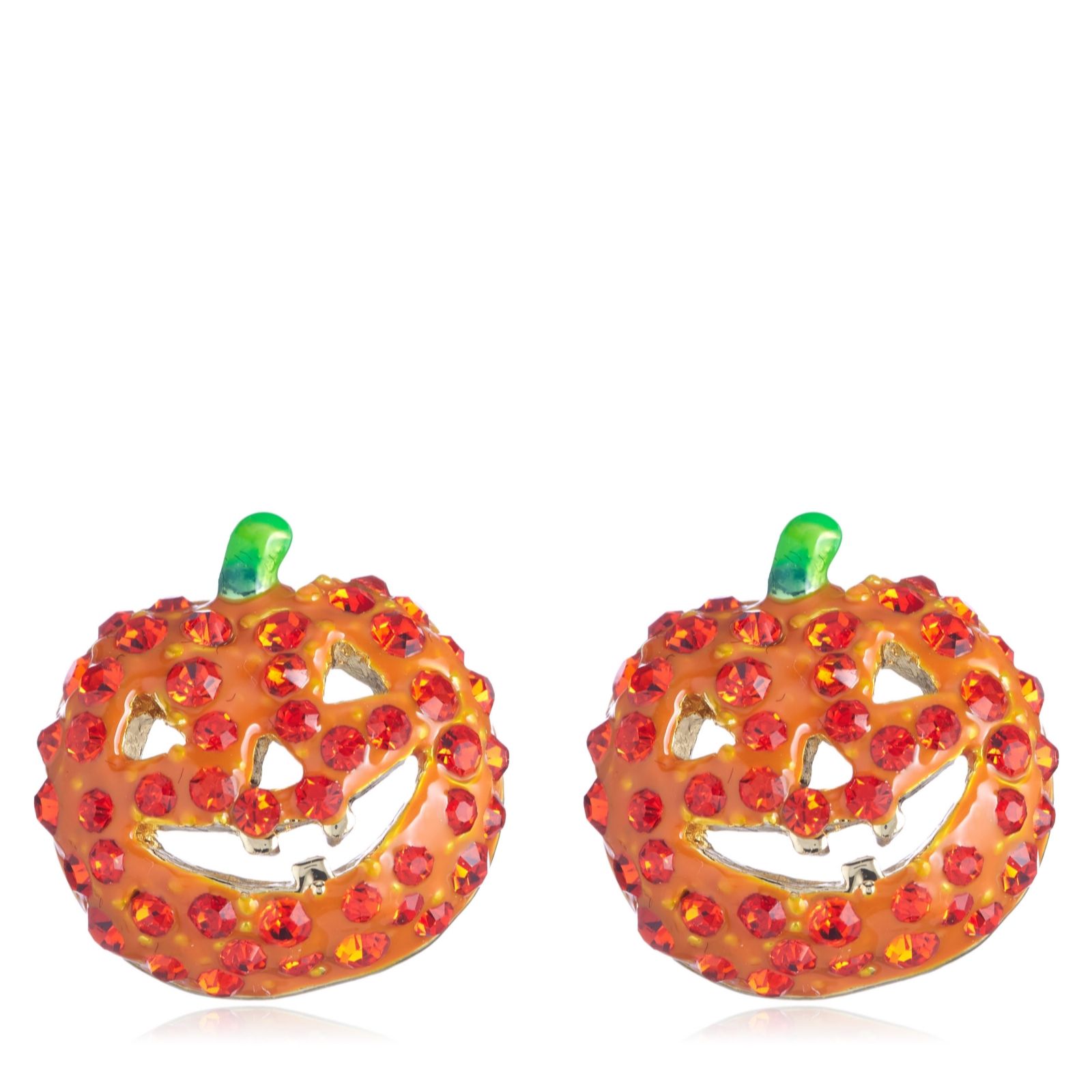 Butler & Wilson Jewellery Butler & Wilson Crystal Pumpkin Earrings