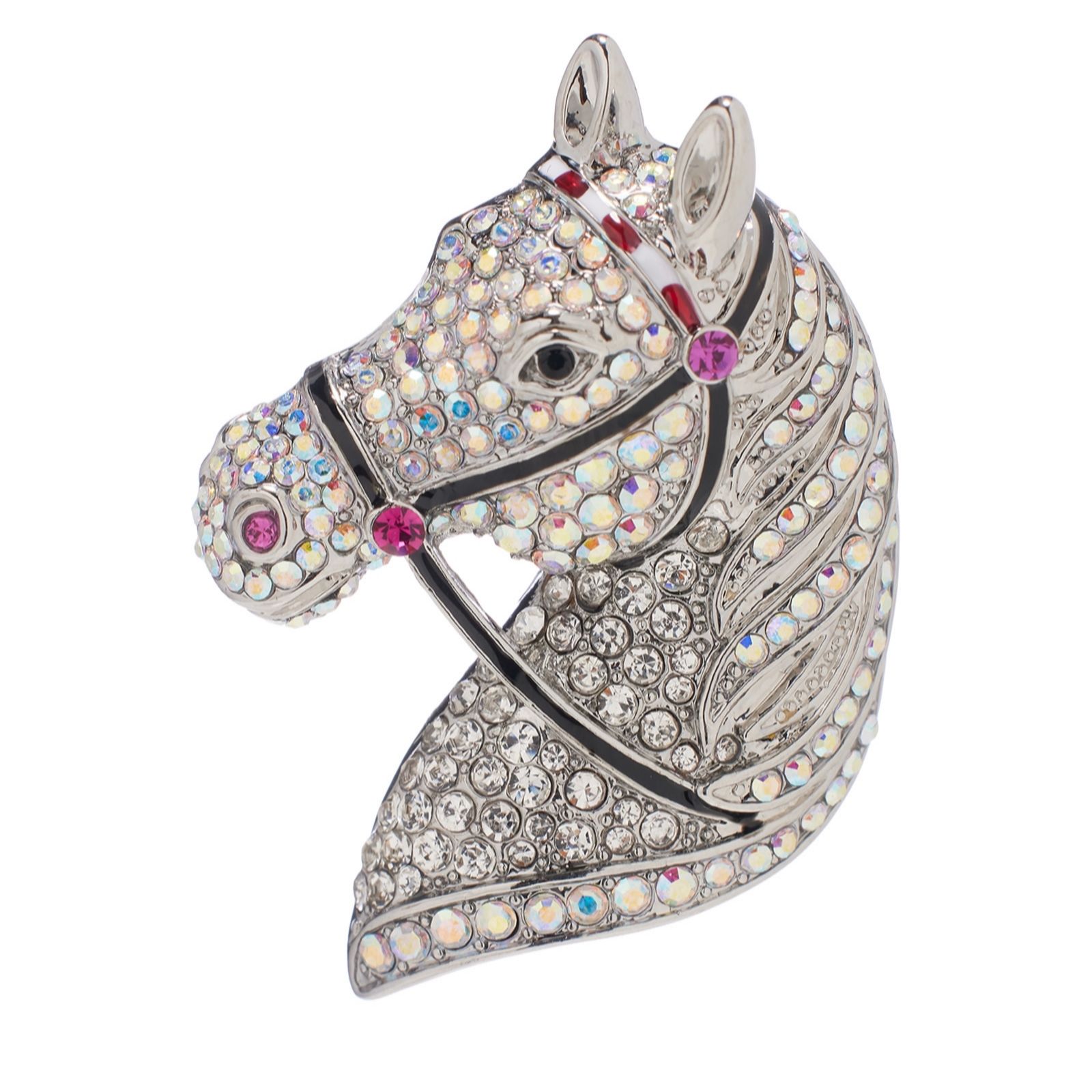Butler & Wilson Jewellery Topaz Butler & Wilson Horse Head Brooch