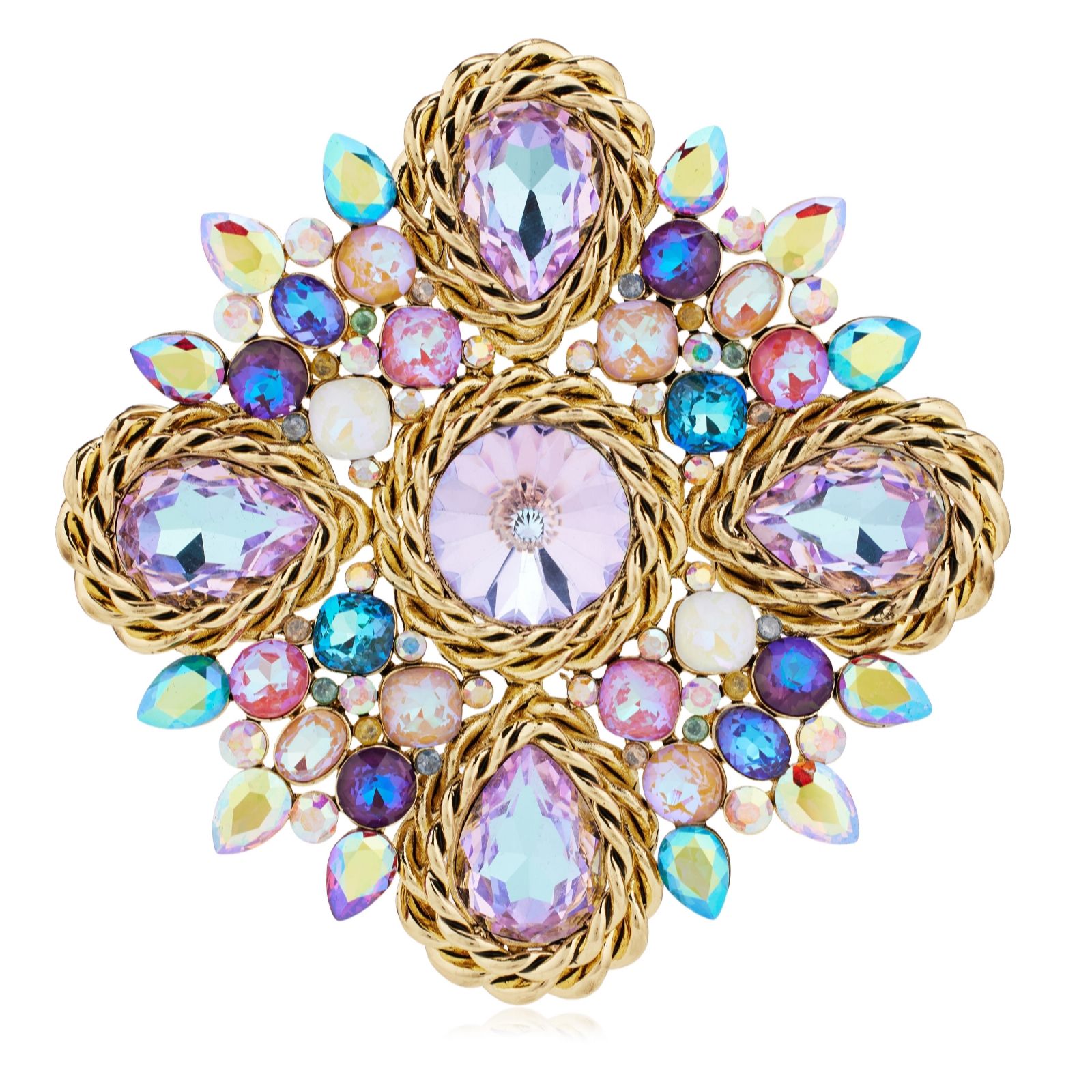 Butler & Wilson Jewellery Women's A B Crystal Butler & Wilson Vintage Crystal Brooch