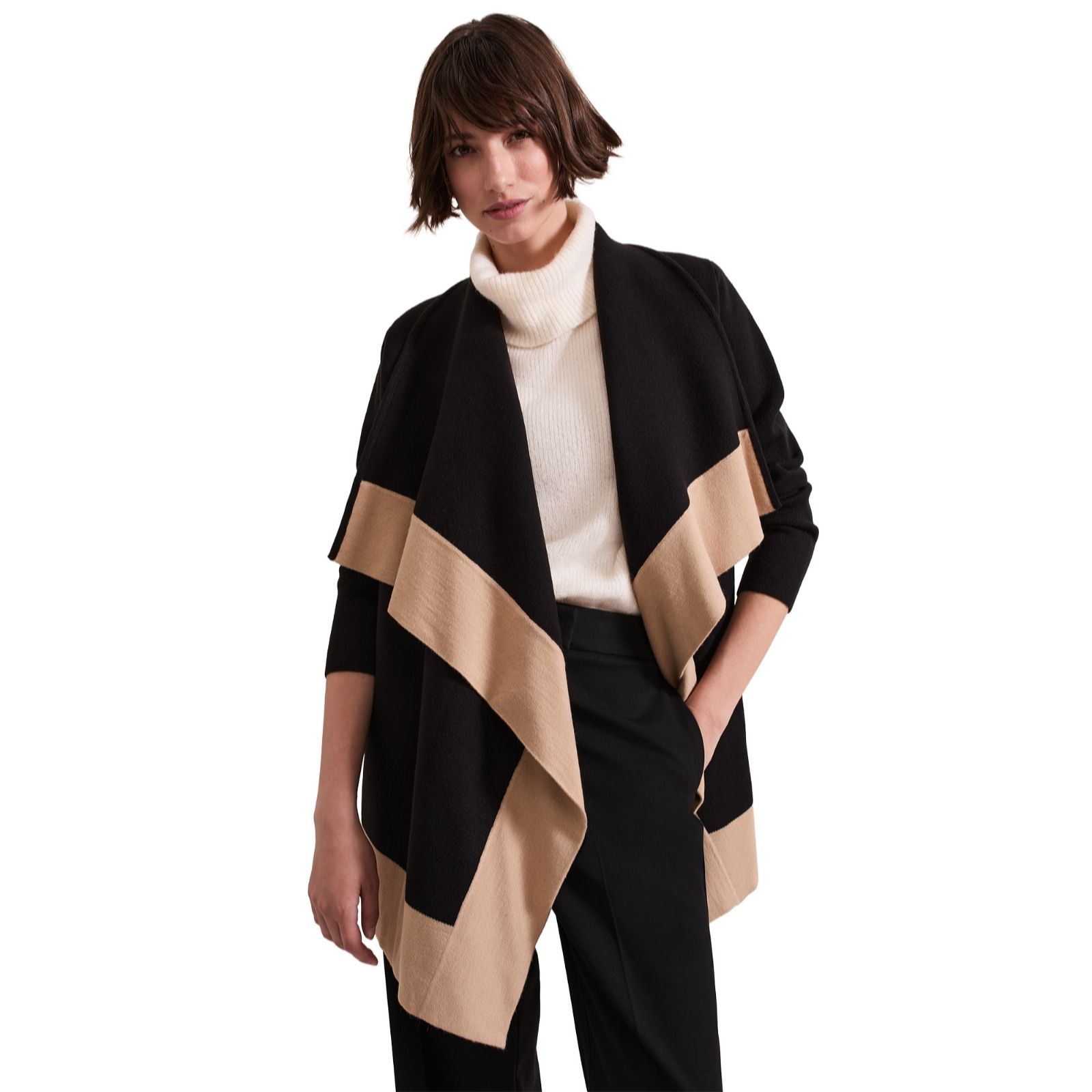 Phase Eight Rae Waterfall Colour Clock Knitted Cardigan women's