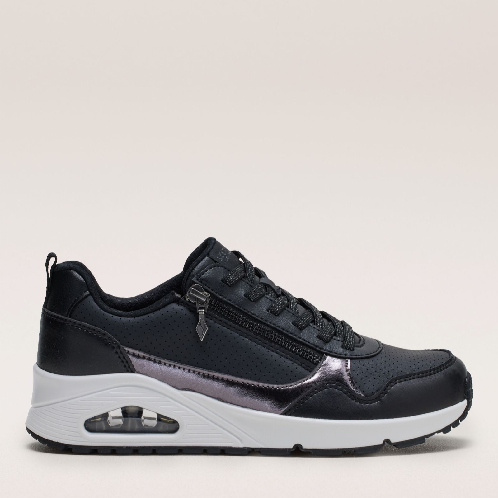 Skechers Black Uno Trainers