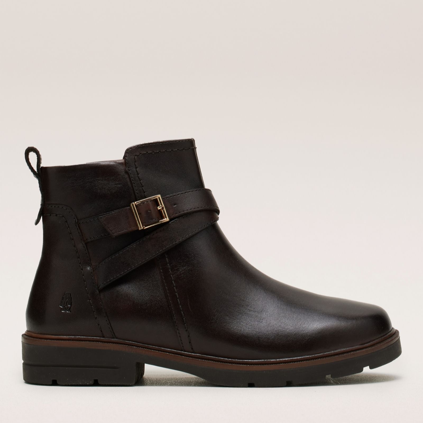 Hush Puppies Black Tove Buckle Boot