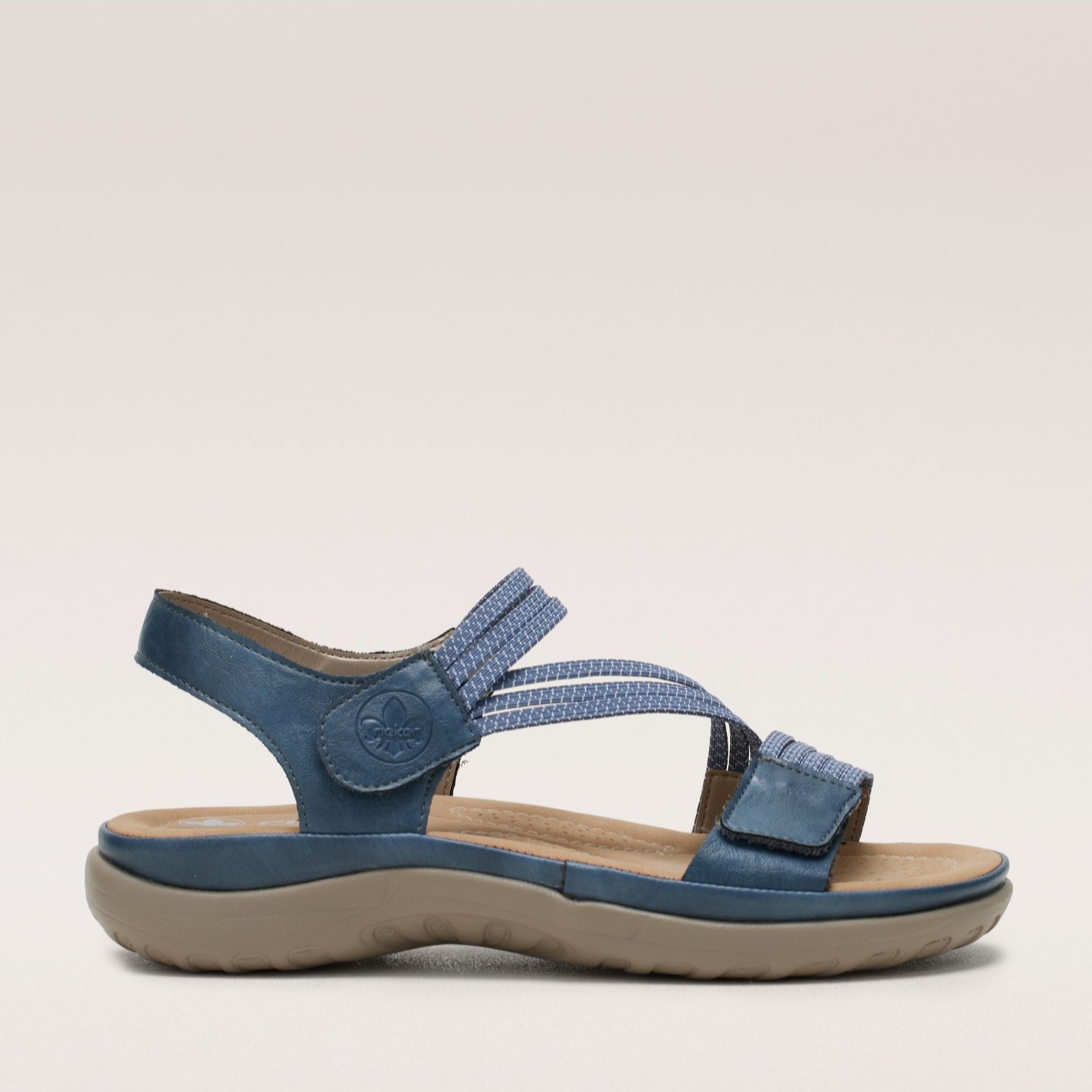 Rieker Women's Blue Comfort Sandal