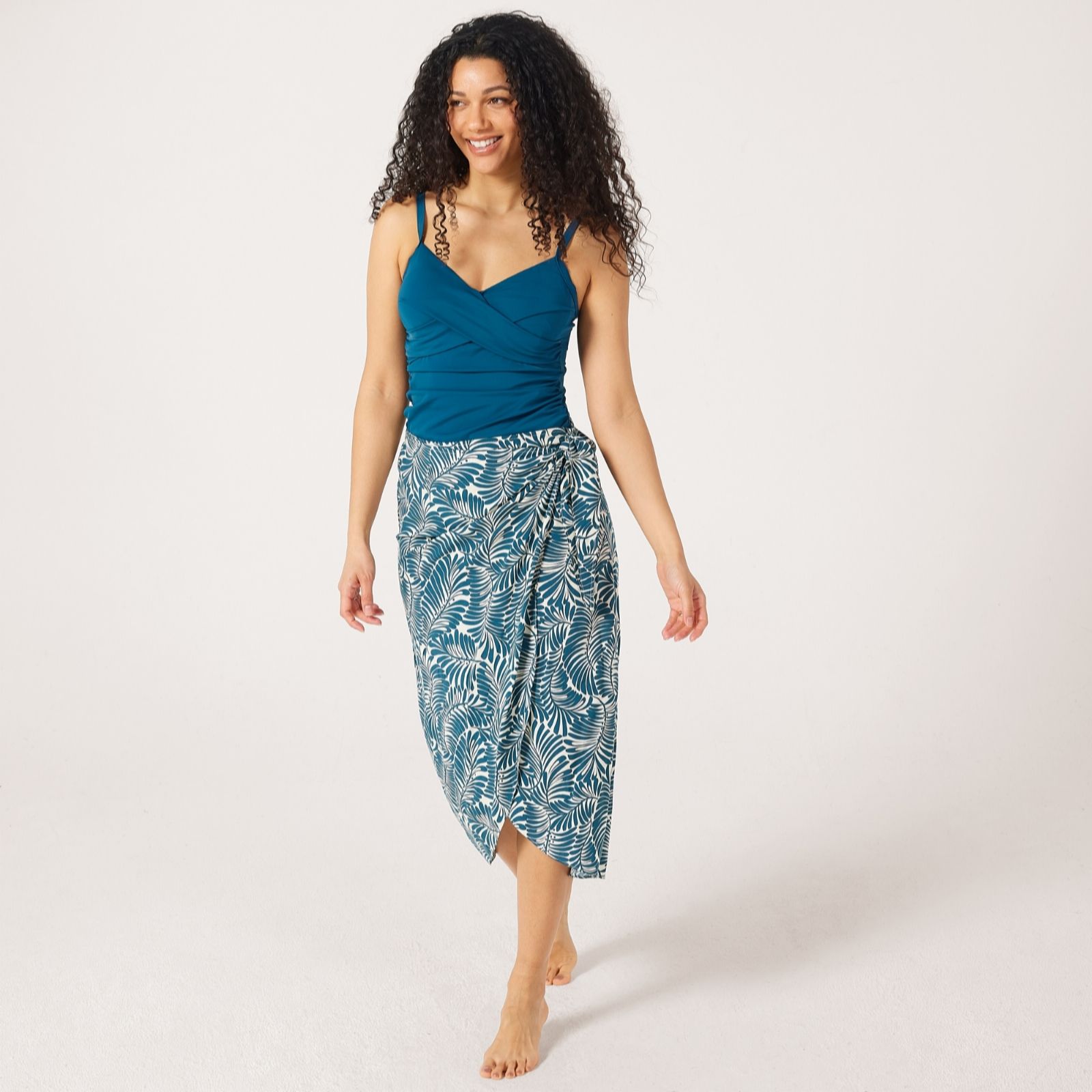 Ruth Langsford Palm Print Paradiso Wrap Sarong