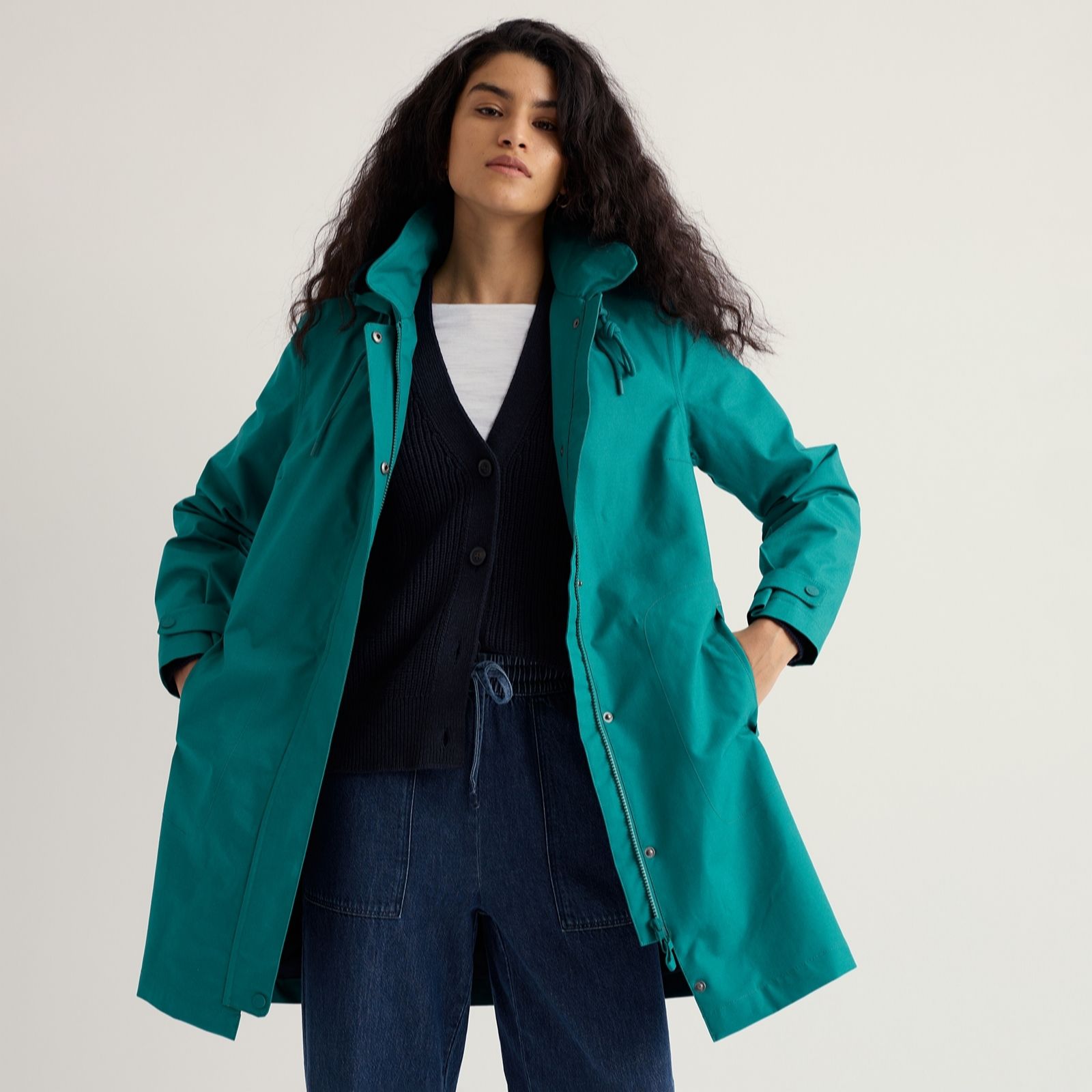 Seasalt Cornwall Women's Light Wash Cloudburst Mac