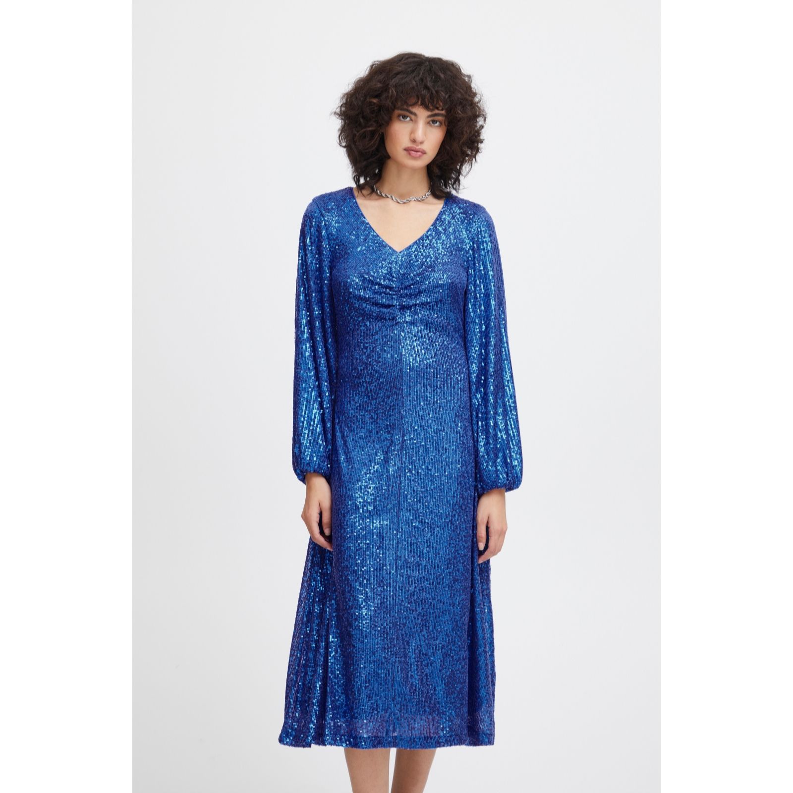 ICHI Fauci Sequin Dress