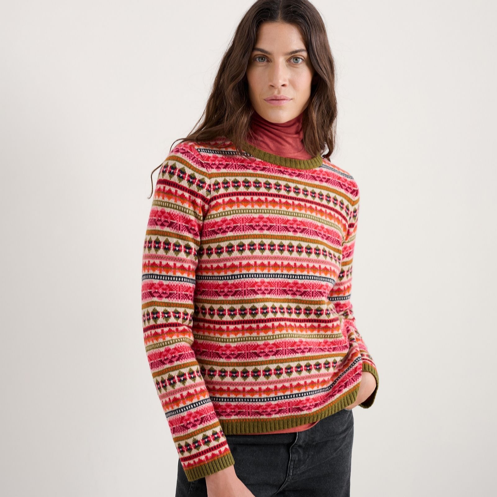 Seasalt Cornwall Multi Percella Cove Jumper
