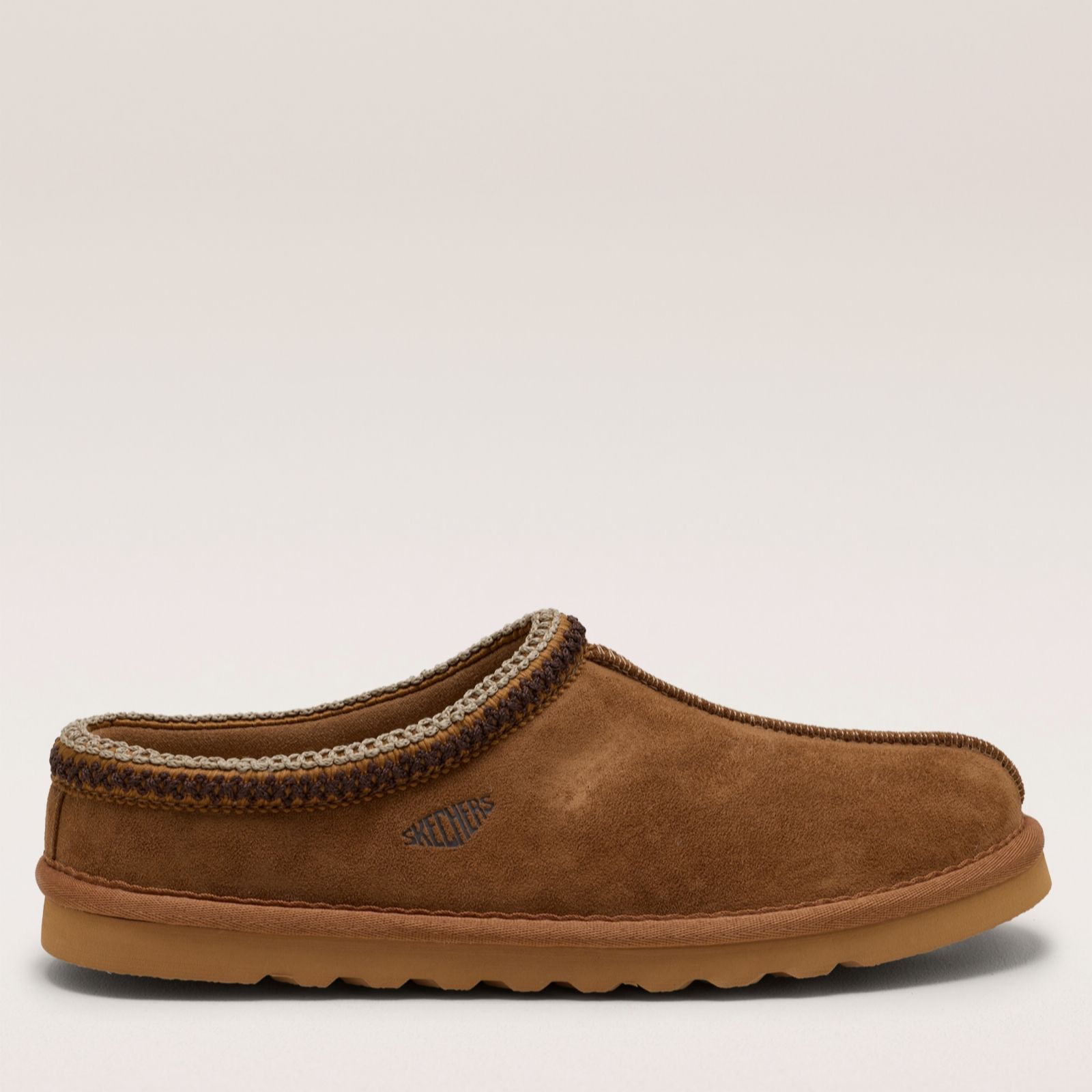 Skechers Renten Ulrich CHOC Chocolate brown Mens mules 205605 in a Plain Man Made in Size 12